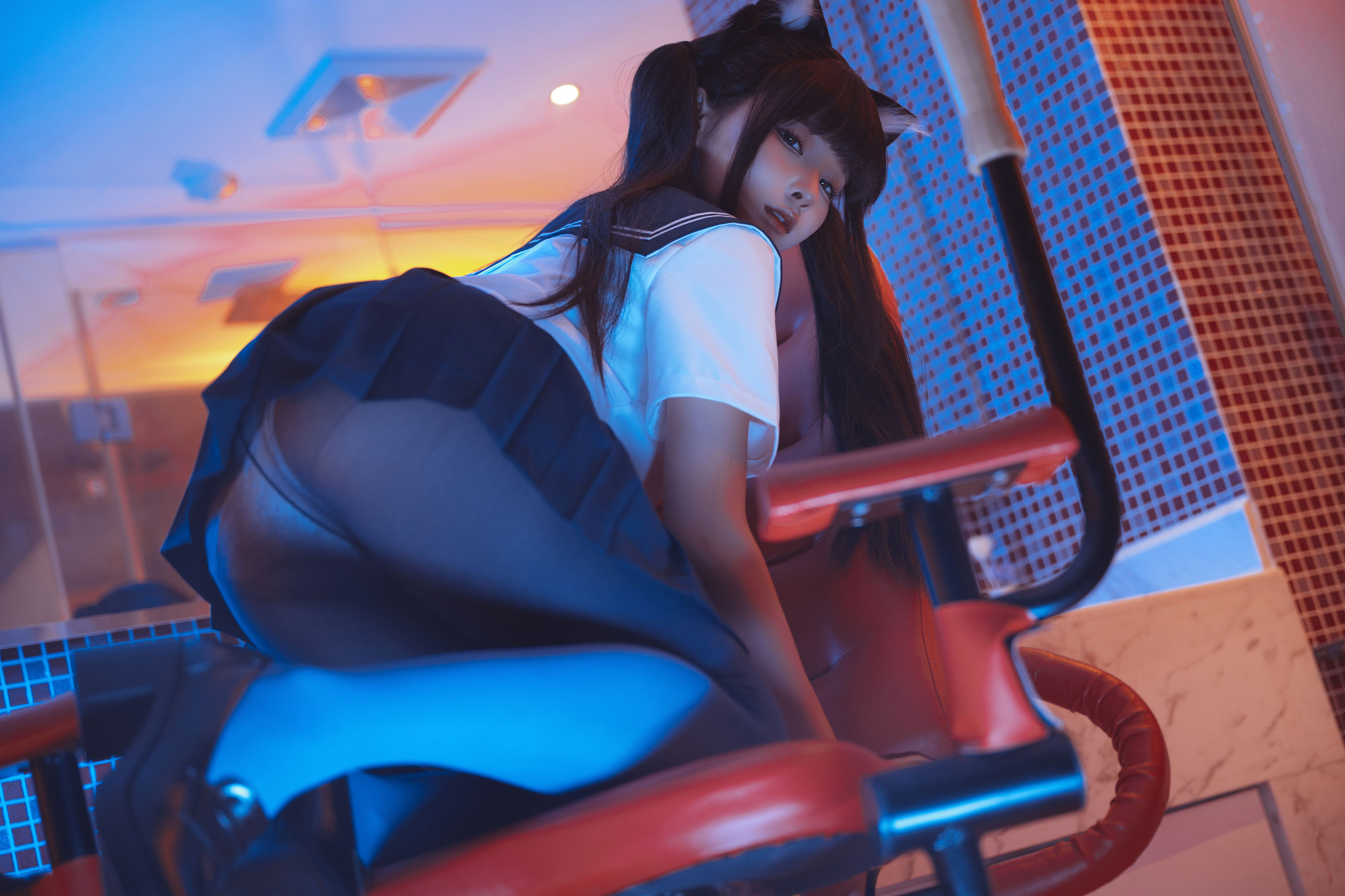 动漫博主蠢沫沫 - 另一面/(57P)