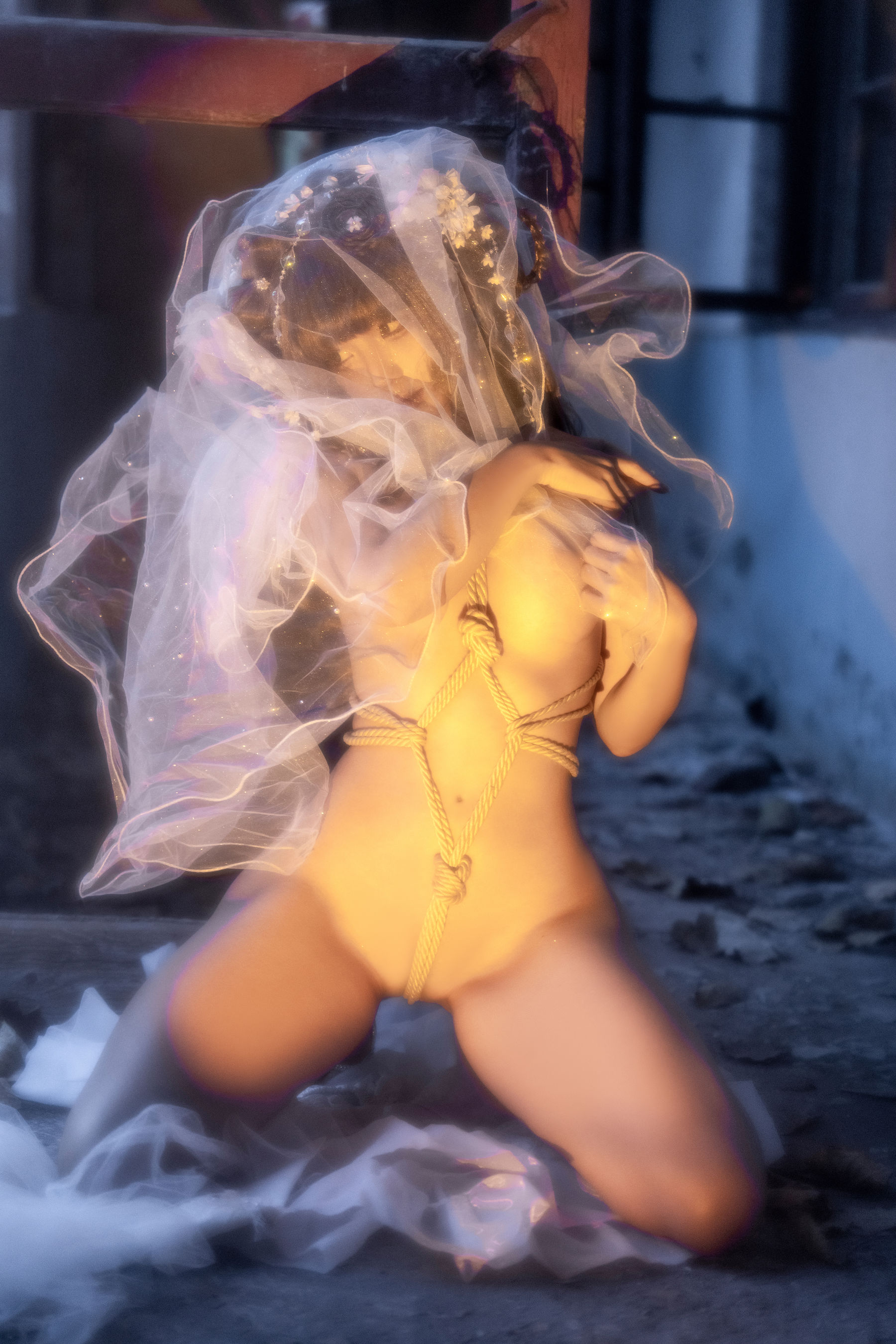 动漫博主蠢沫沫 - 婚纱/(61P)