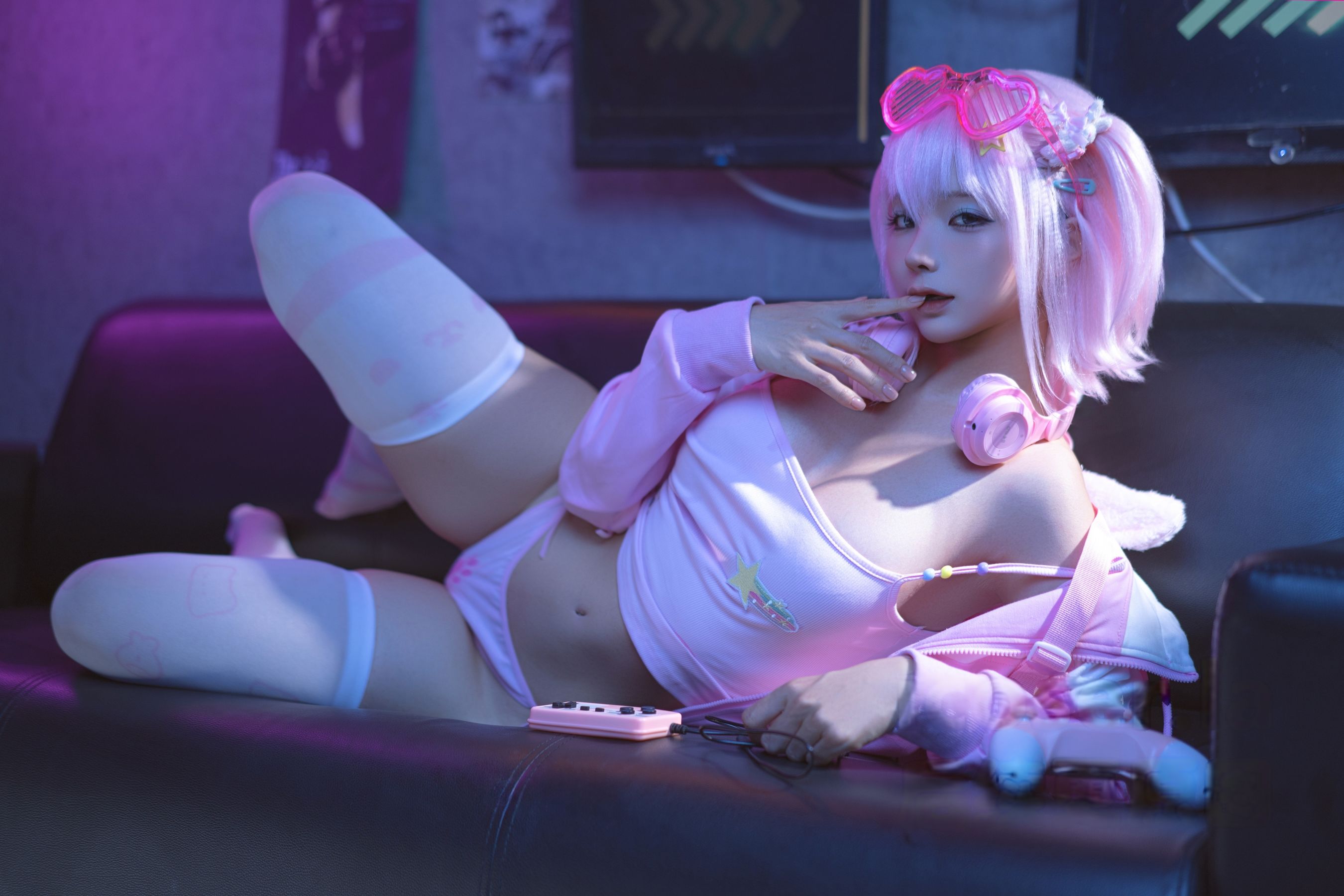 动漫博主蠢沫沫 - Game Girls/(259P)