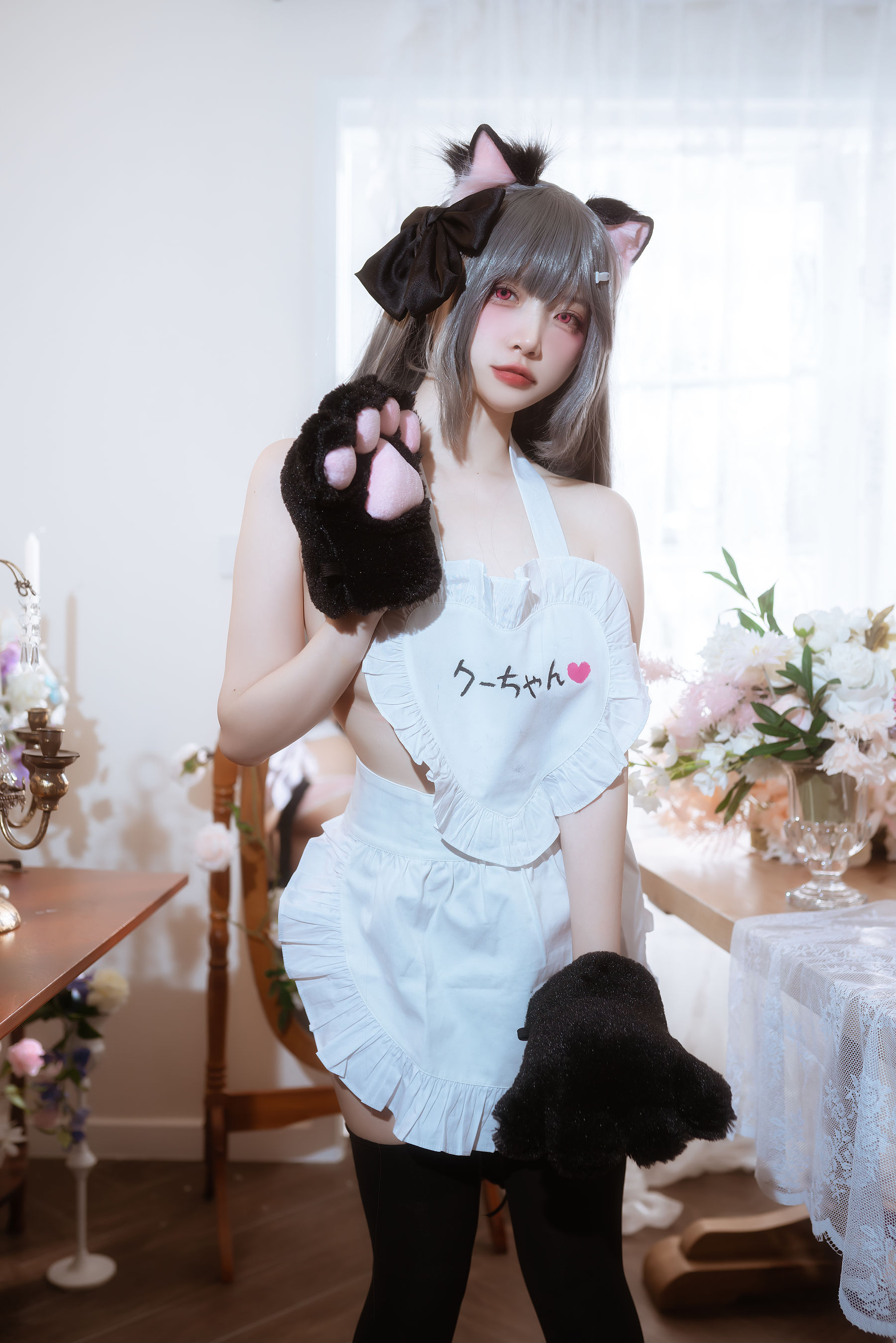 人气Coser二佐Nisa - 碧蓝水星纪念围裙/(41P)