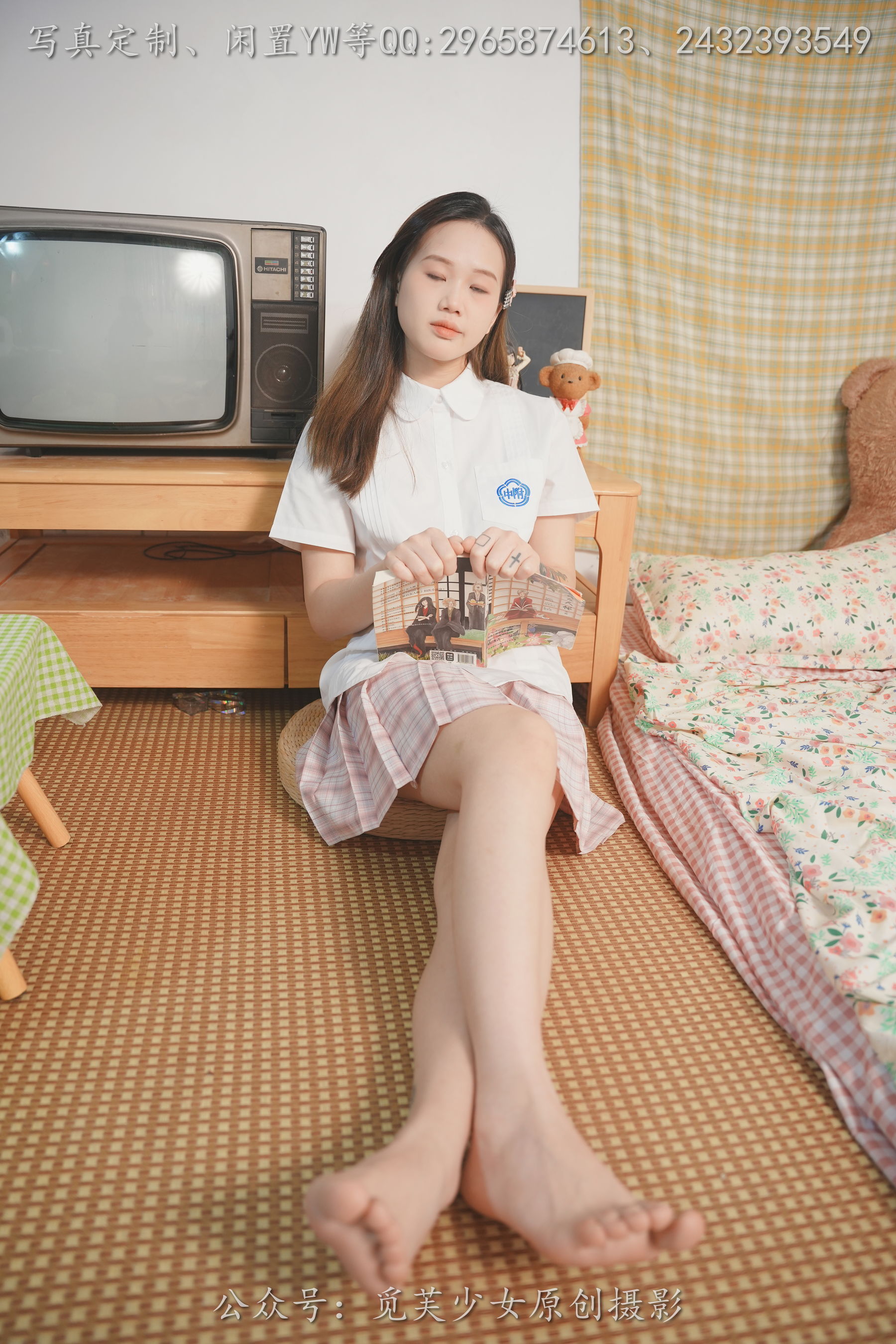 [觅芙少女] NO.309 瑞瑞 - 骑上我心爱的小摩托/(120P)