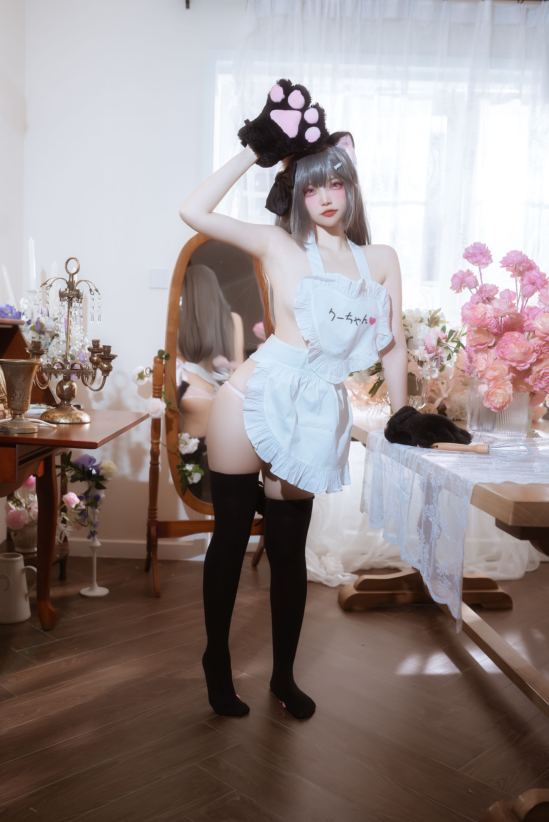 人气Coser二佐Nisa - 碧蓝水星纪念围裙/(41P)