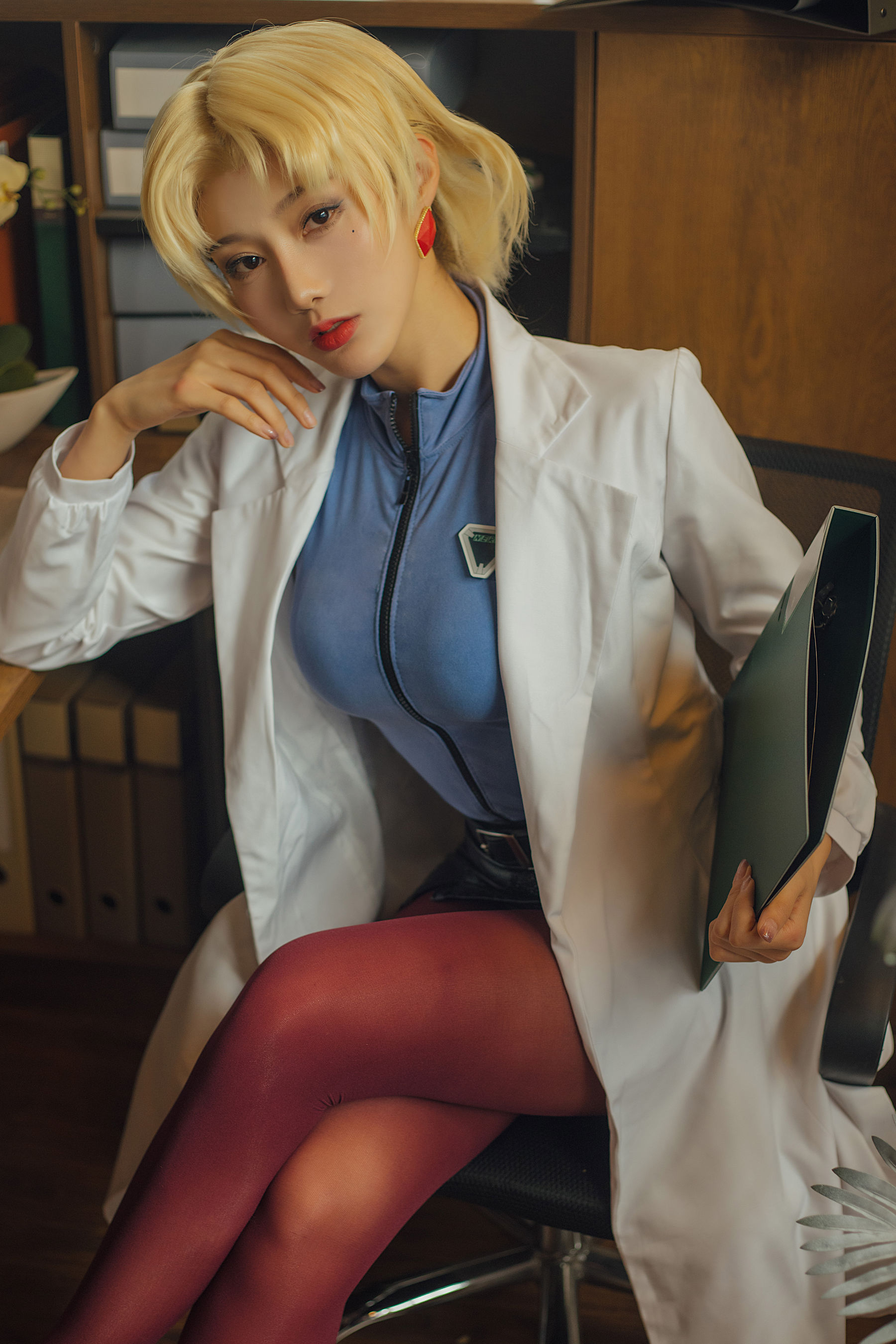 动漫博主如月灰 - 赤木律子/(32P)