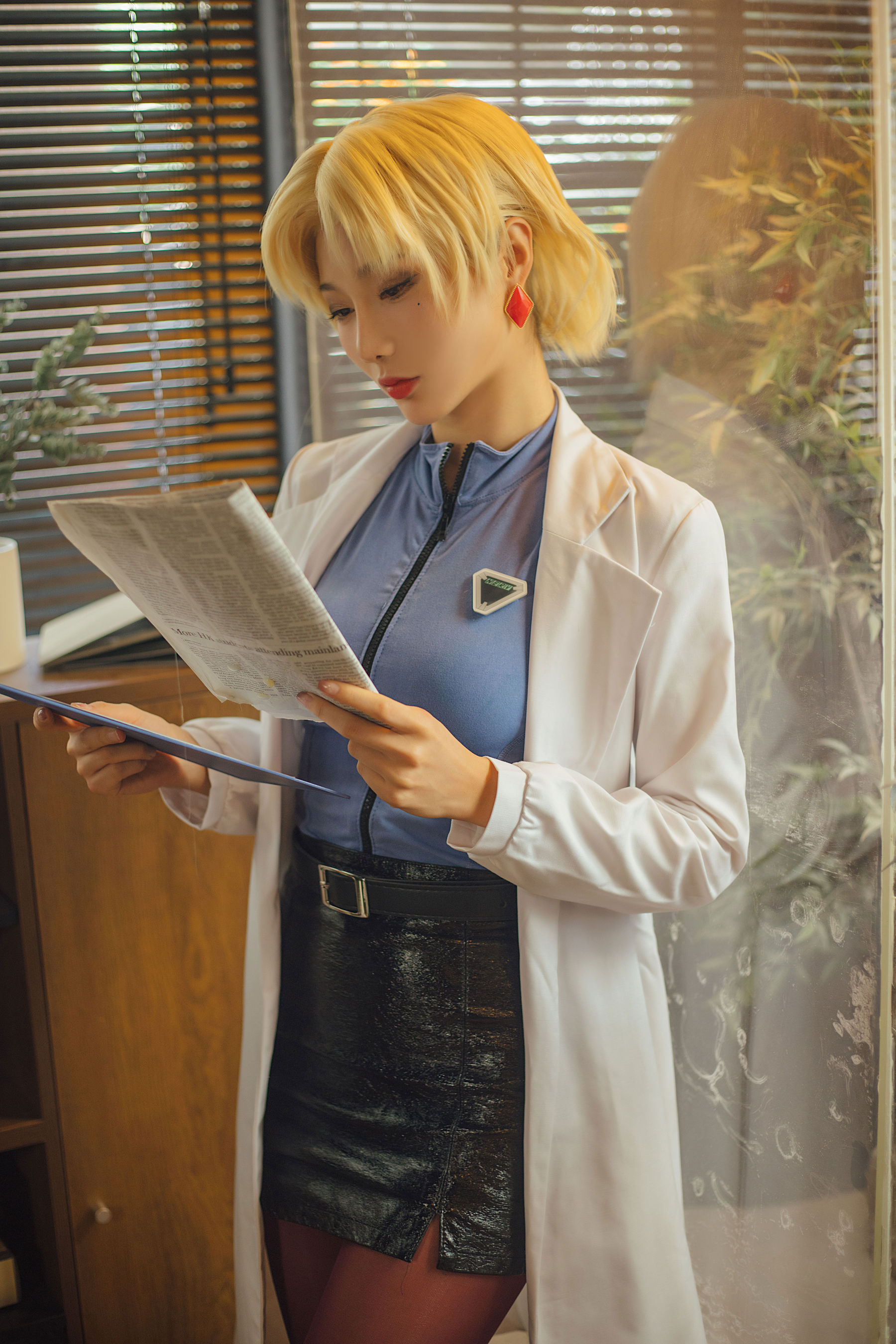 动漫博主如月灰 - 赤木律子/(32P)