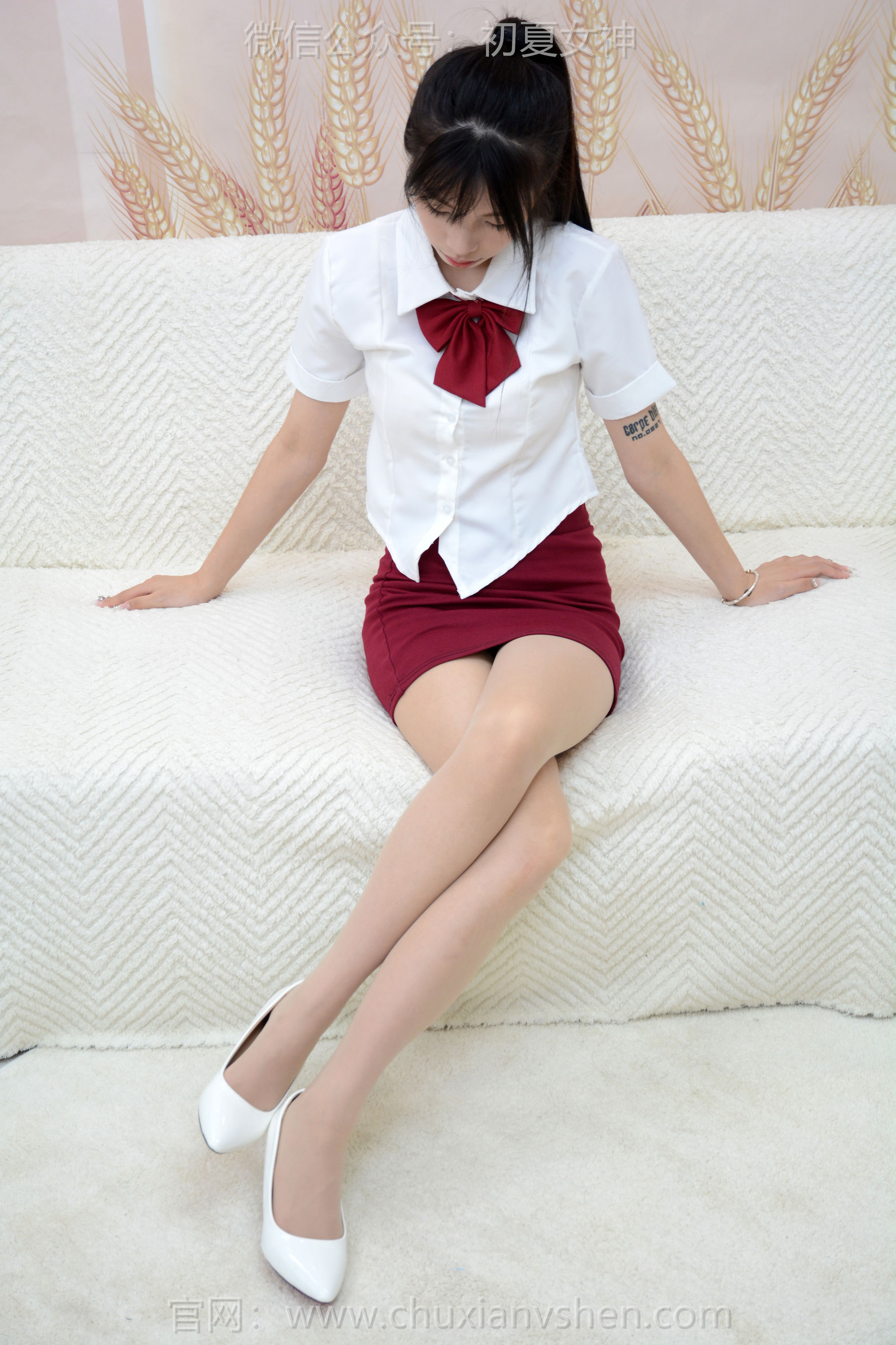 初夏女神 No.251 番茄 学院小御/(100P)