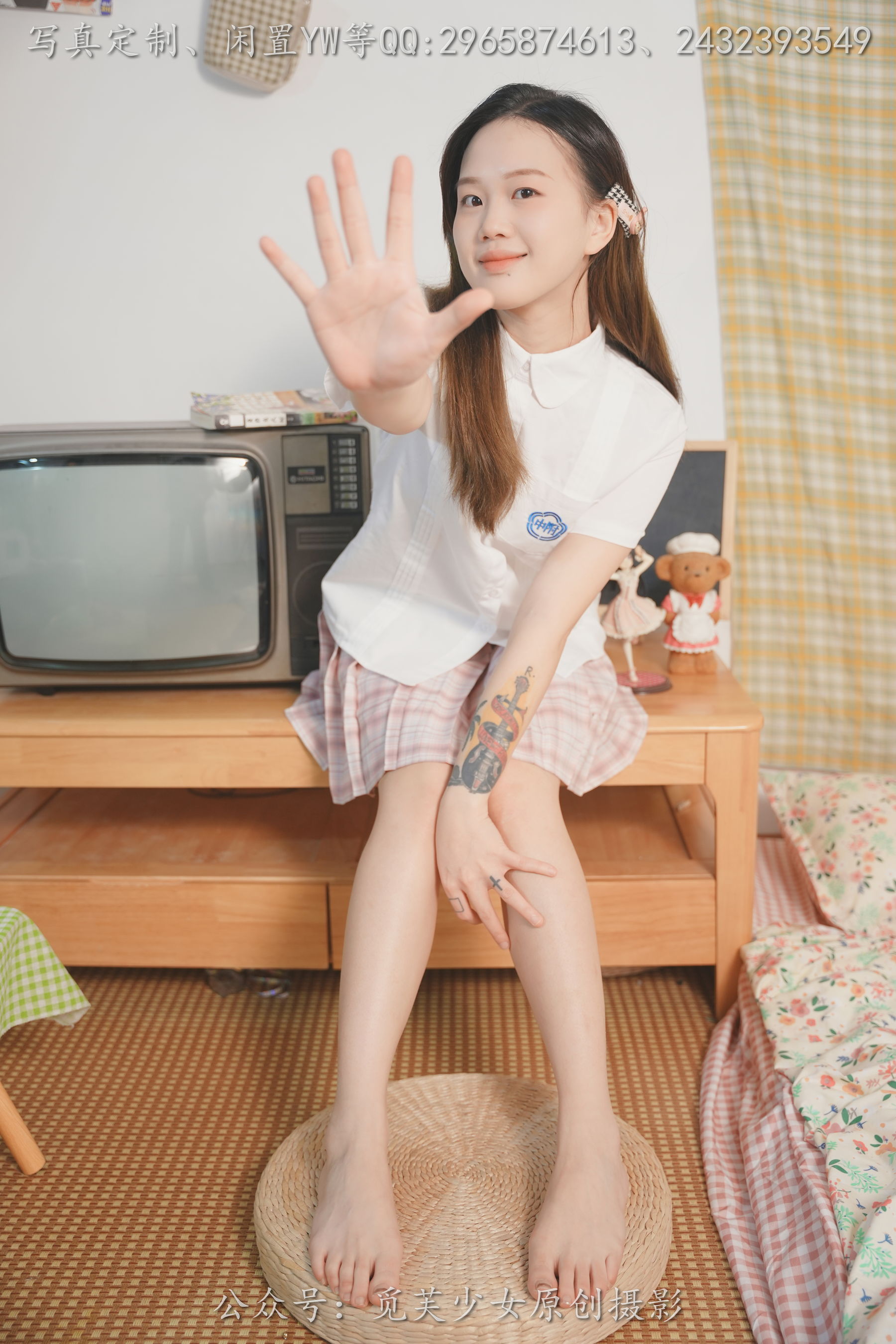 [觅芙少女] NO.309 瑞瑞 - 骑上我心爱的小摩托/(120P)