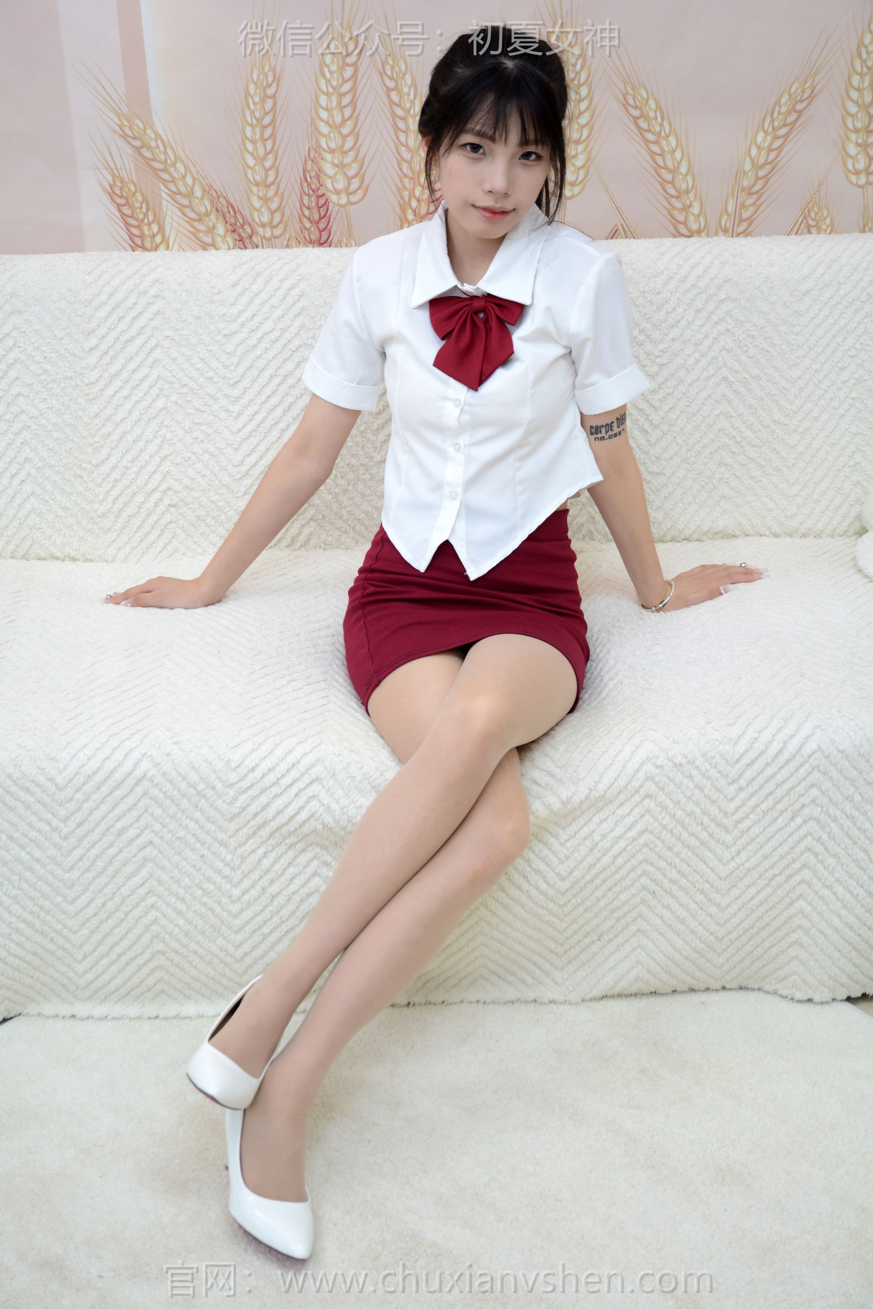 初夏女神 No.251 番茄 学院小御/(100P)