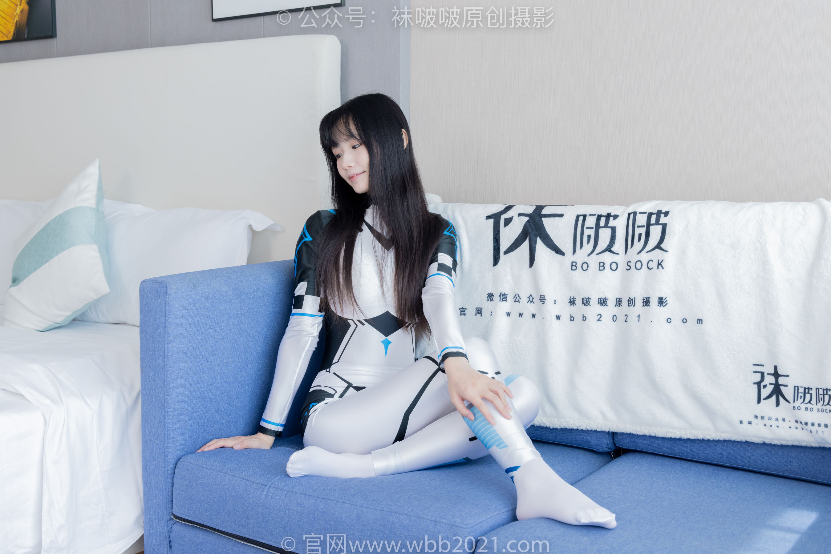 BoBoSocks袜啵啵 No.463 甜甜圈 -高跟鞋、厚白丝、裸足、连体衣裤里丝/(140P)