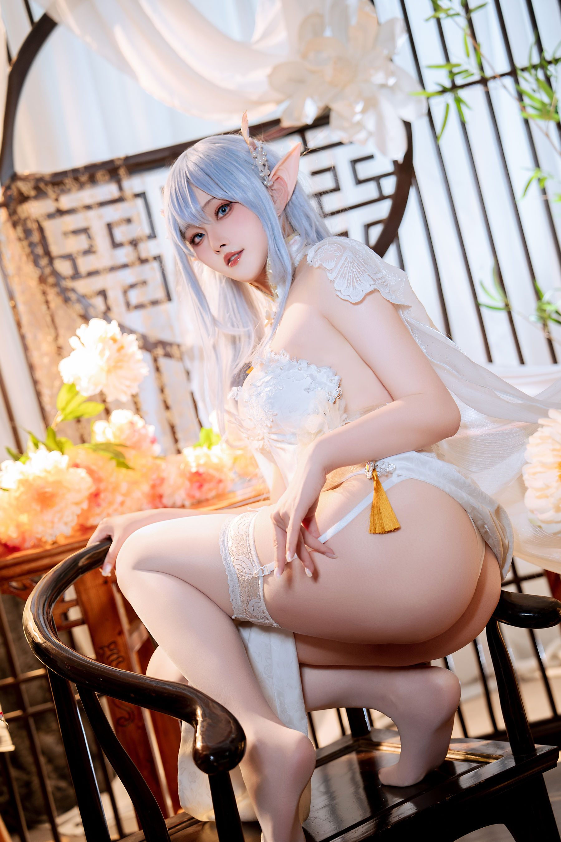 Natsuko夏夏子 - 碧蓝航线 阿尔比恩旗袍/(52P)