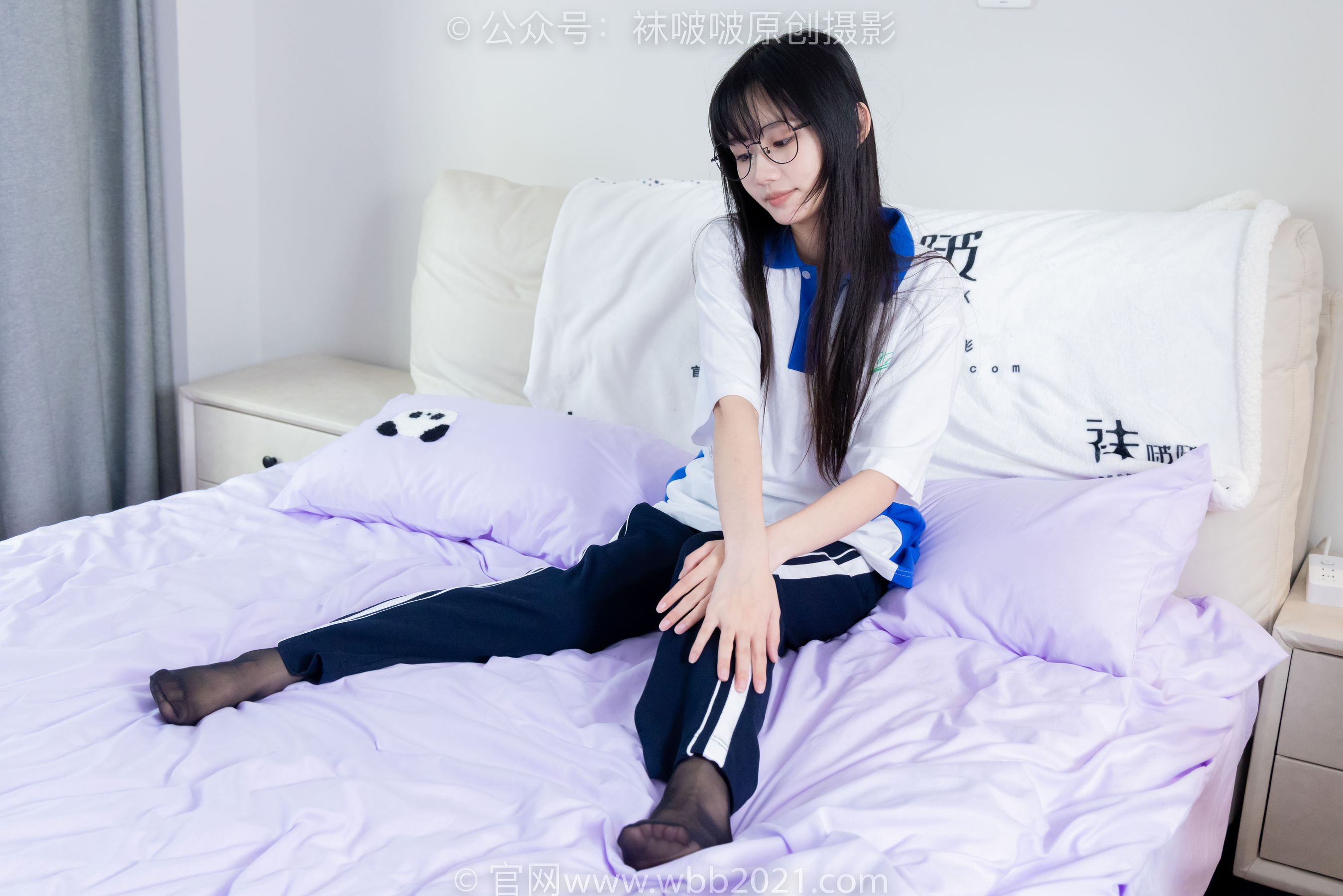 BoBoSocks袜啵啵 No.471 甜甜圈 - 高跟鞋、黑丝、短肉丝、裸足、校服裤里丝/(150P)