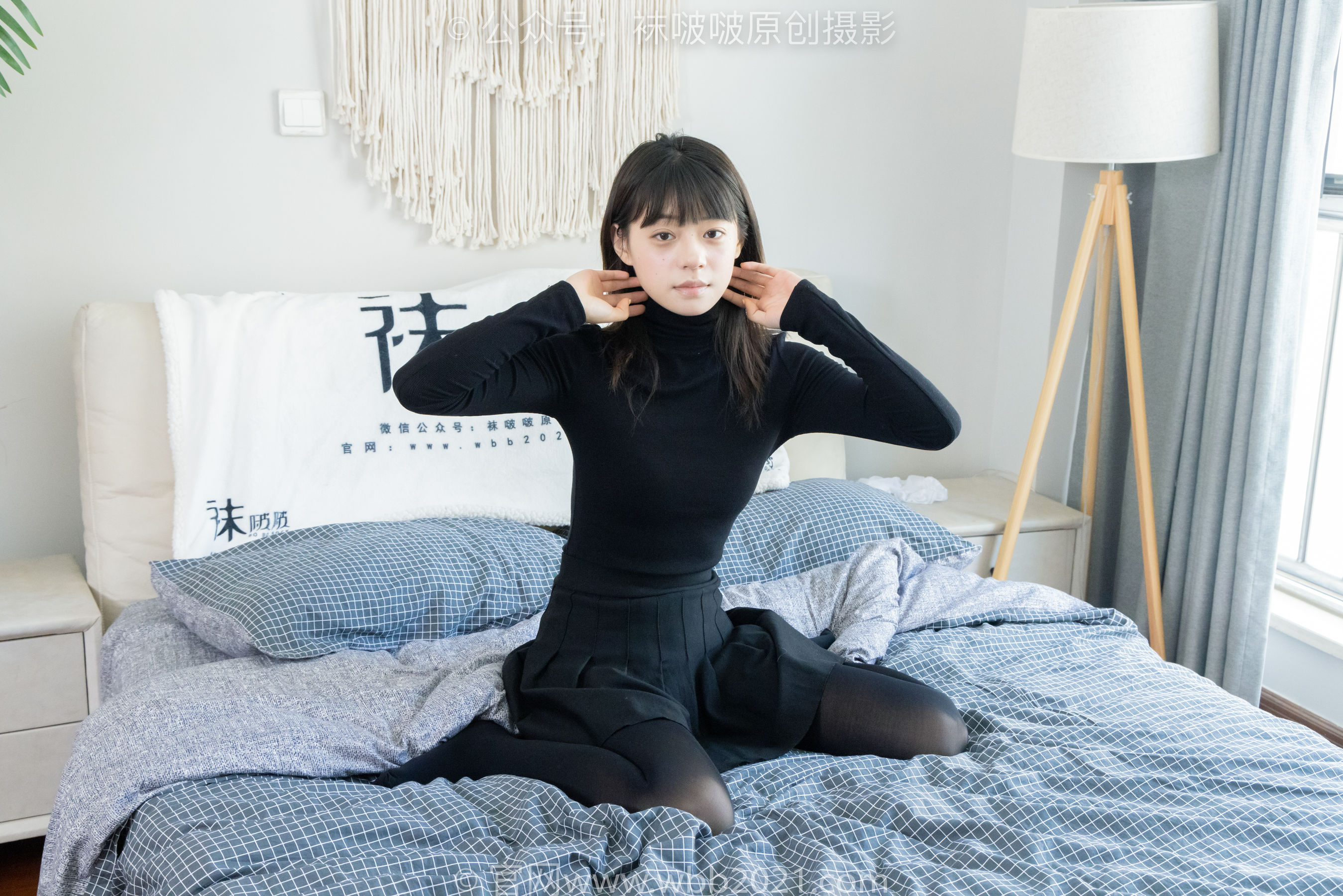 BoBoSocks袜啵啵 No.466 糯米 - 皮鞋、厚黑丝/(140P)