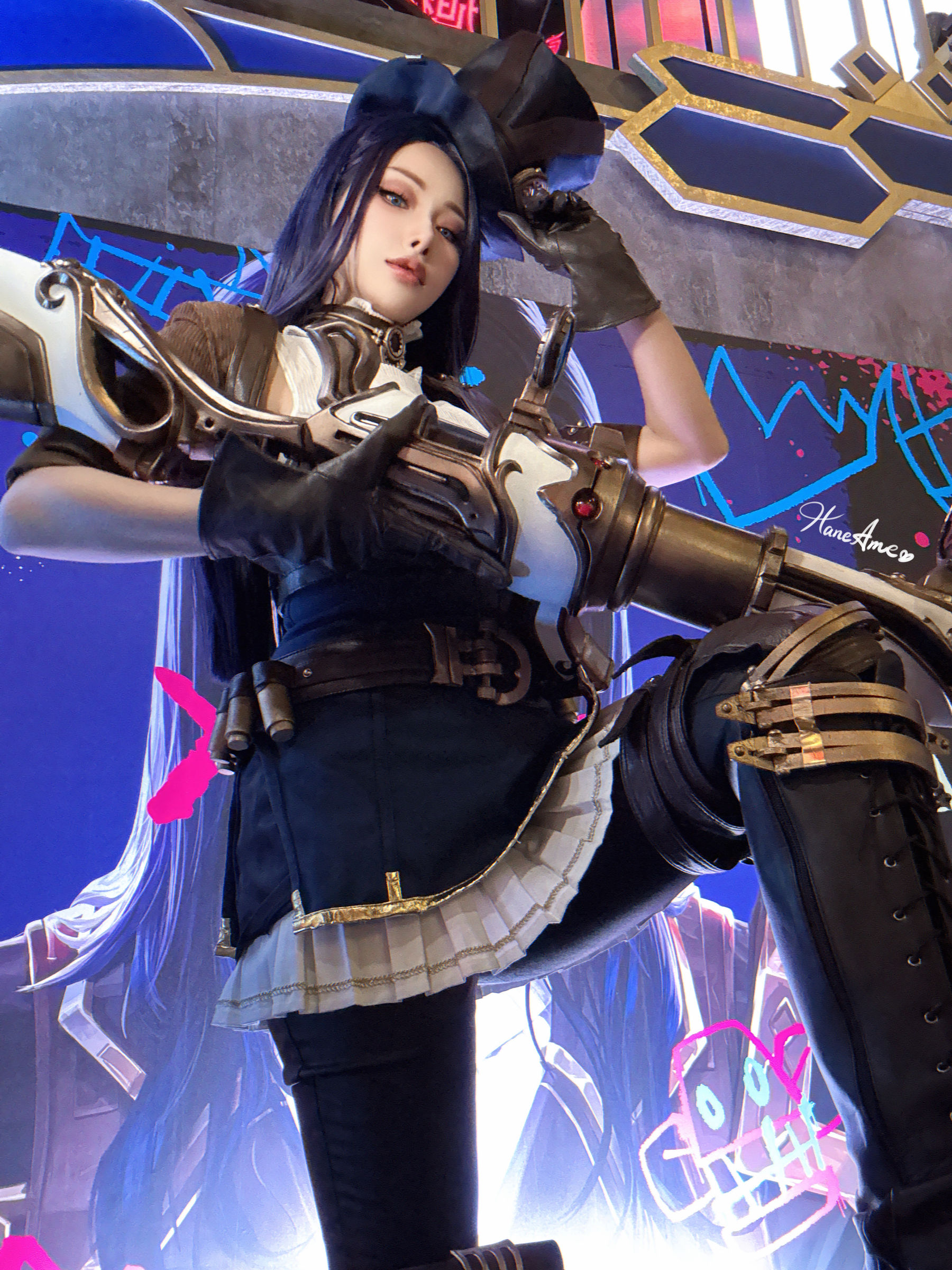 Hane Ame 雨波写真 - 英雄联盟 凱特琳/(26P)