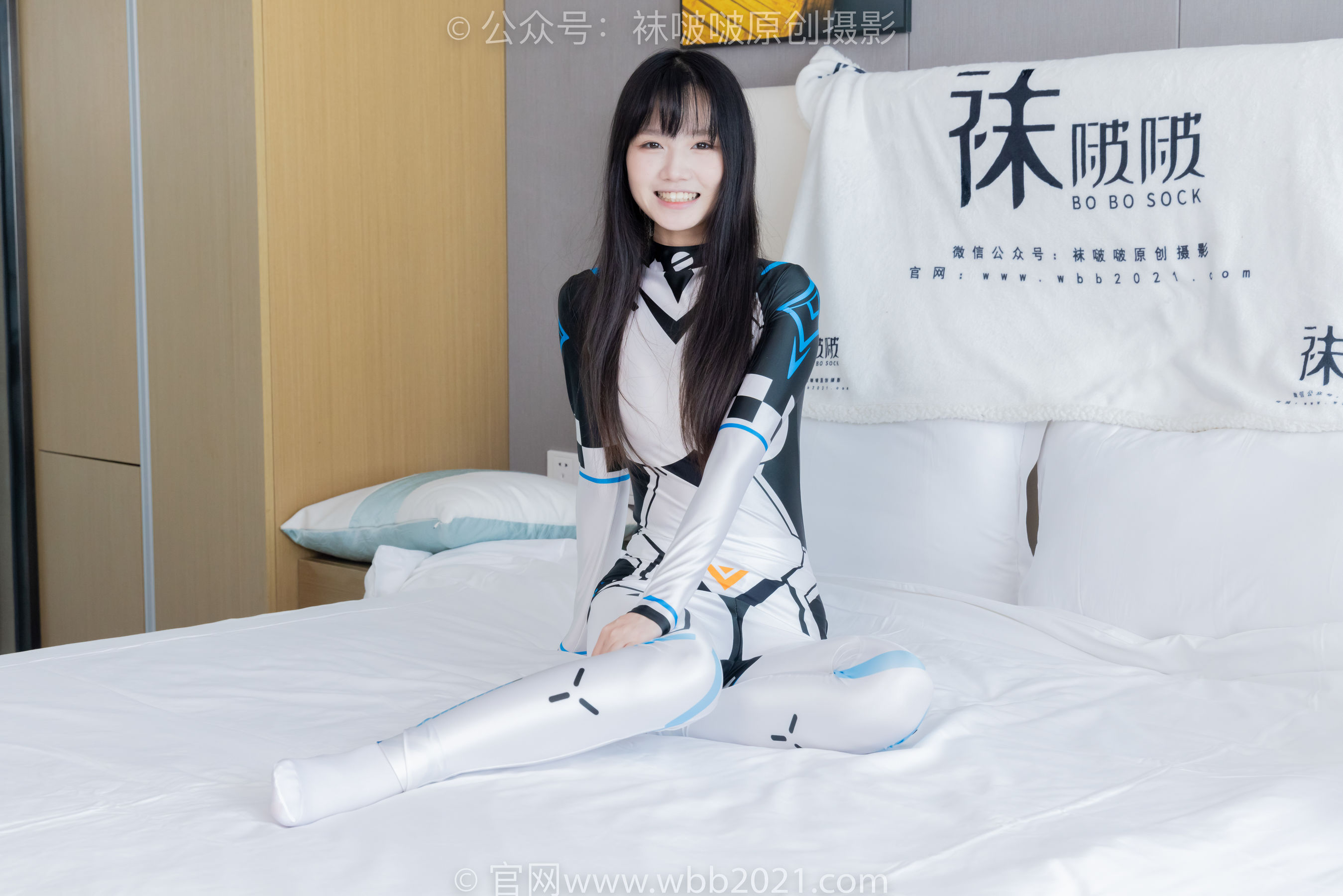 BoBoSocks袜啵啵 No.463 甜甜圈 -高跟鞋、厚白丝、裸足、连体衣裤里丝/(140P)