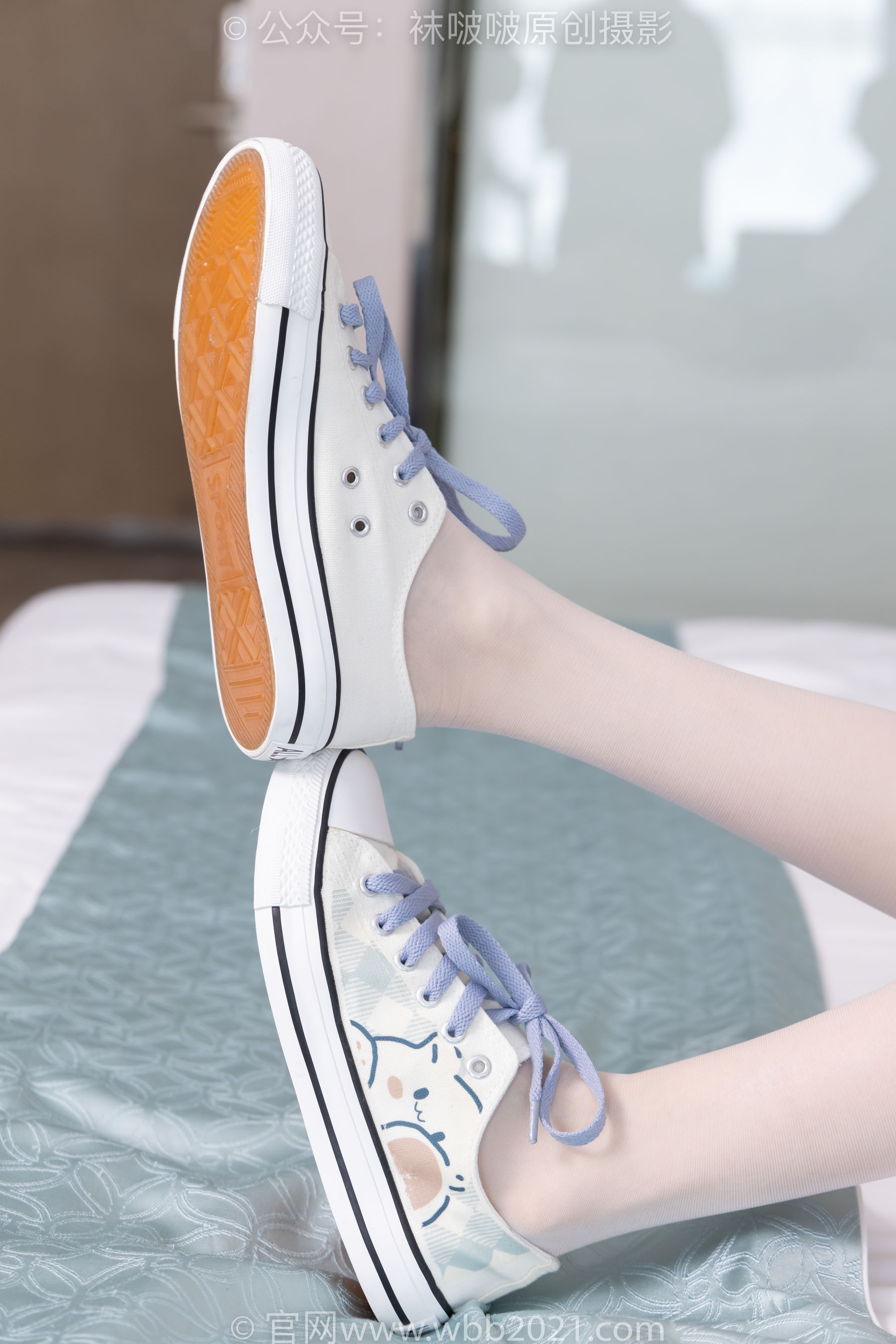 BoBoSocks袜啵啵 No.467 稚予 - 板鞋、白丝/(150P)