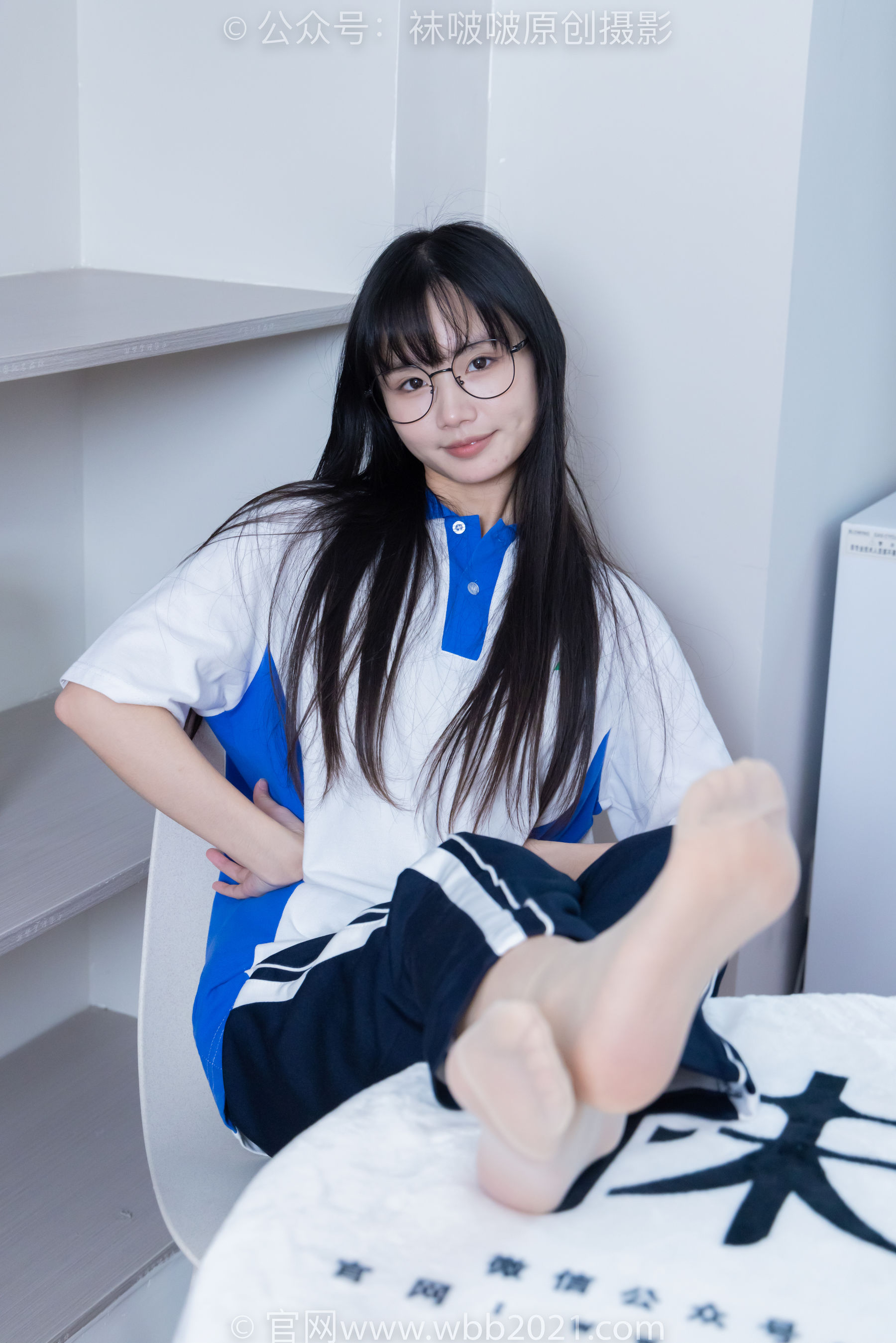 BoBoSocks袜啵啵 No.471 甜甜圈 - 高跟鞋、黑丝、短肉丝、裸足、校服裤里丝/(150P)