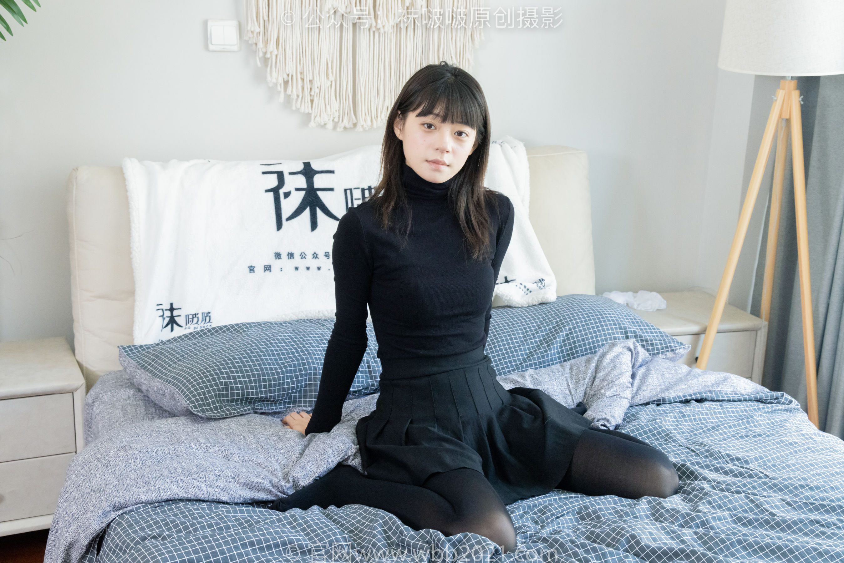 BoBoSocks袜啵啵 No.466 糯米 - 皮鞋、厚黑丝/(140P)