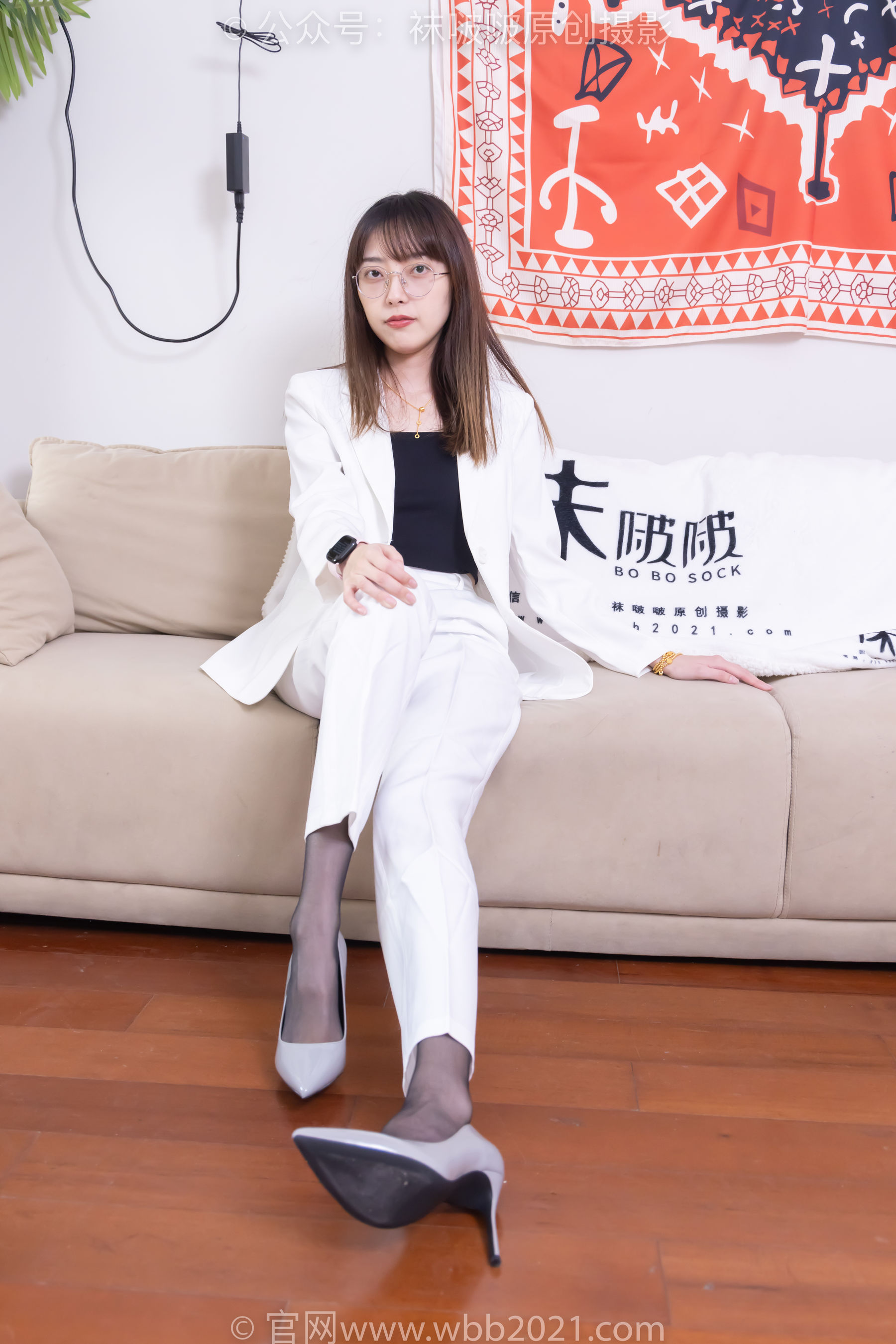 BoBoSocks袜啵啵 No.470 稚予 - 高跟鞋、黑丝、裤里丝/(150P)
