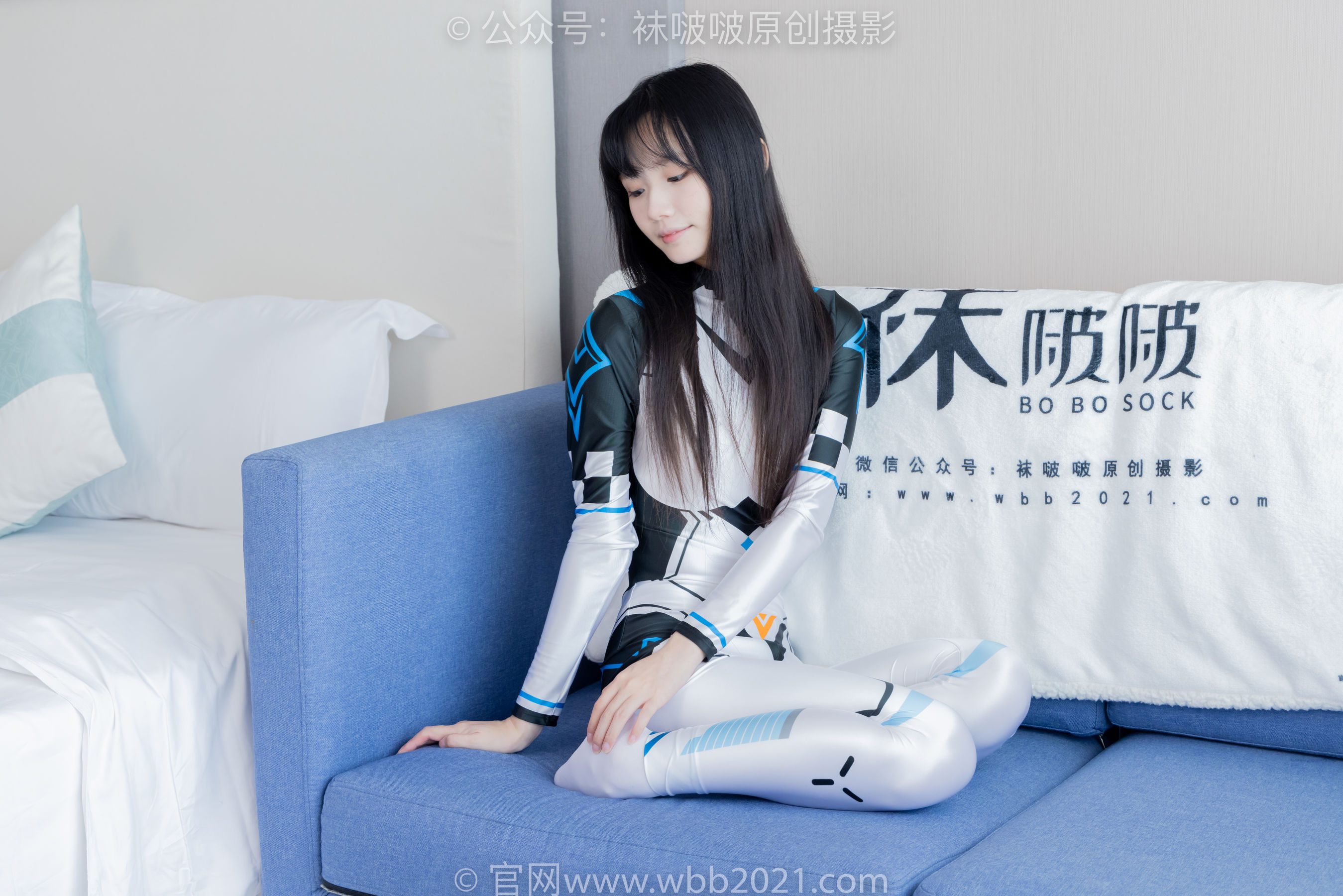 BoBoSocks袜啵啵 No.463 甜甜圈 -高跟鞋、厚白丝、裸足、连体衣裤里丝/(140P)