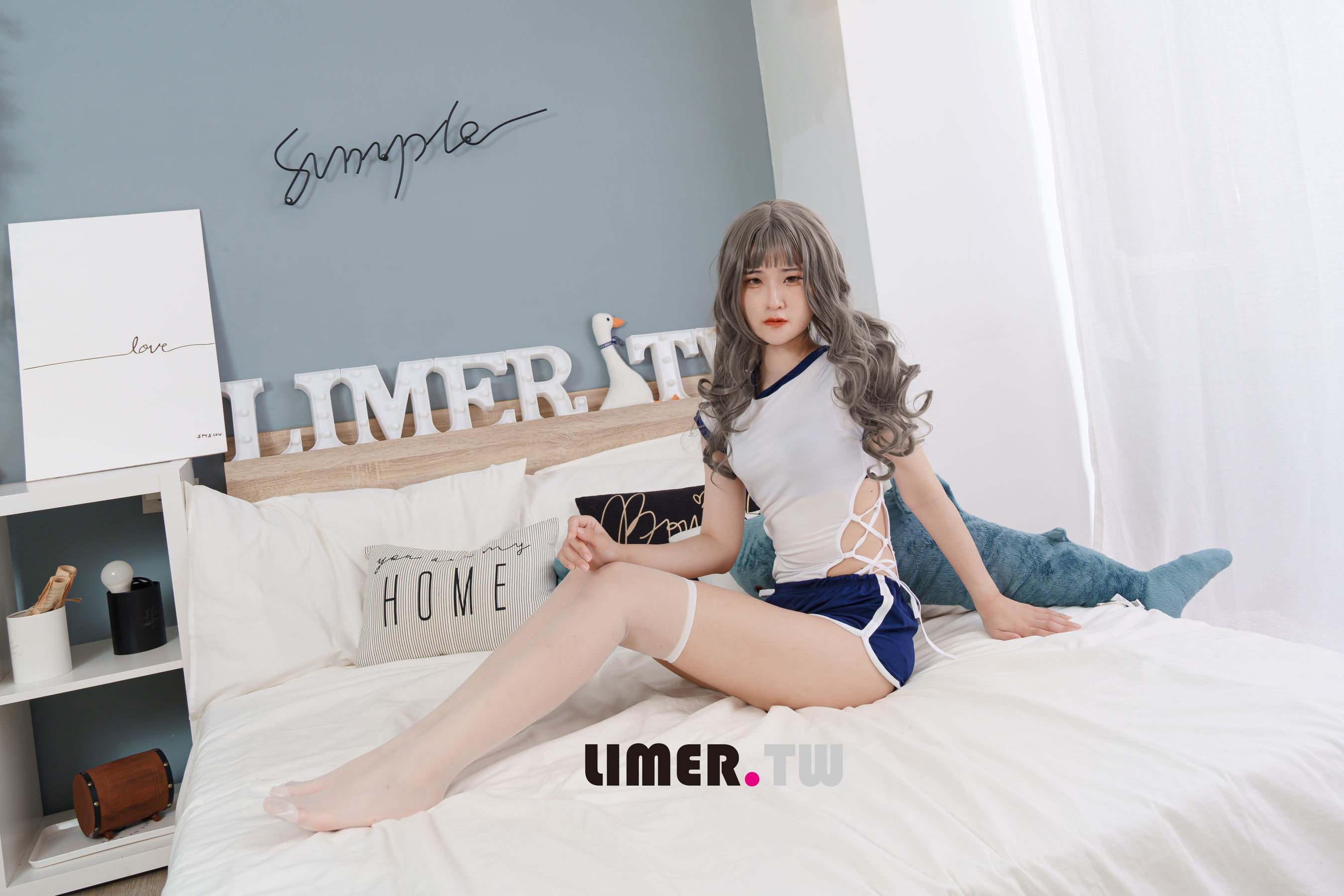 Limerence原创 No.090 7bao 体育服下 裸足＆白丝/(86P)