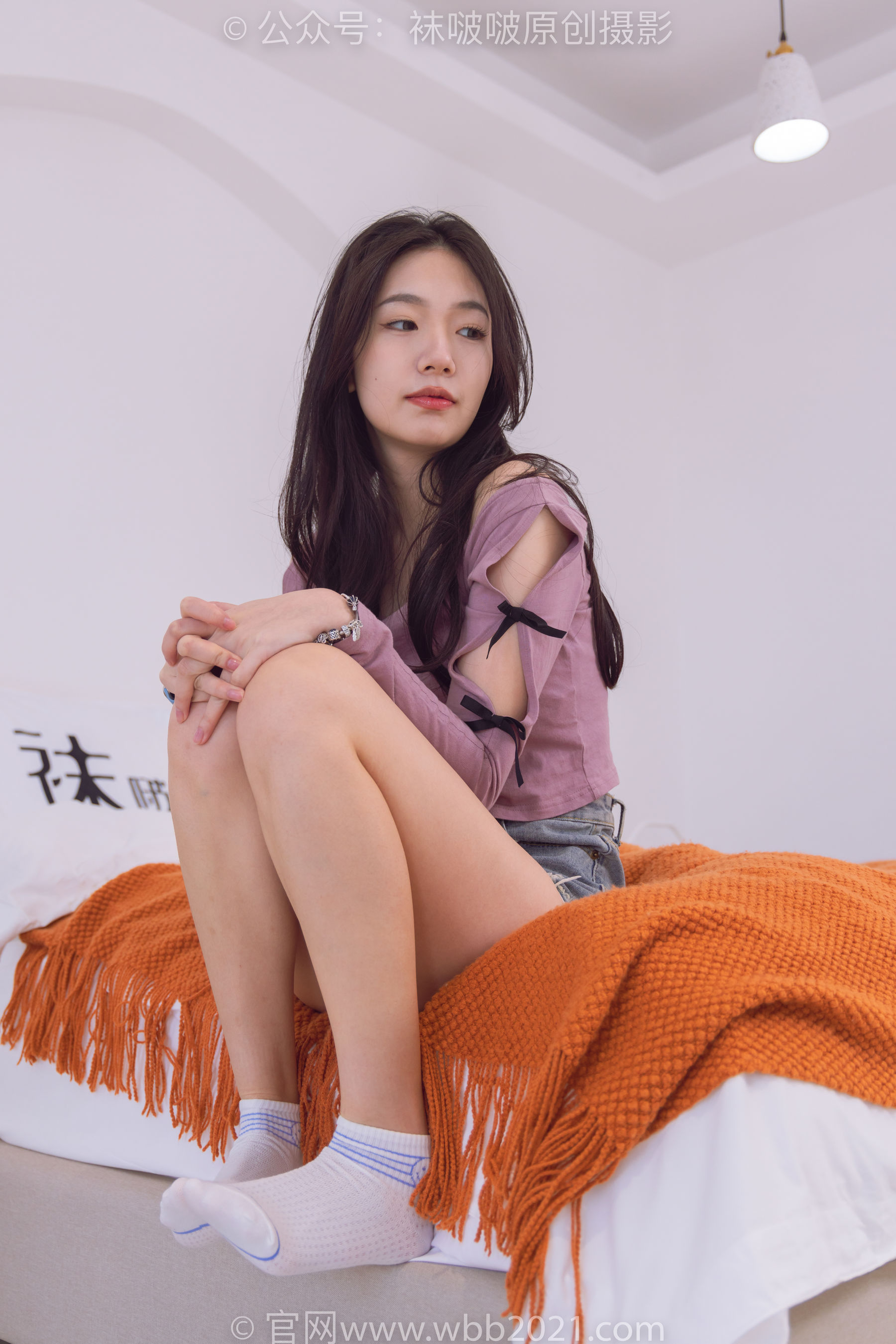 BoBoSocks袜啵啵 No.465 小甜豆 -长靴、白棉袜、裸足/(140P)
