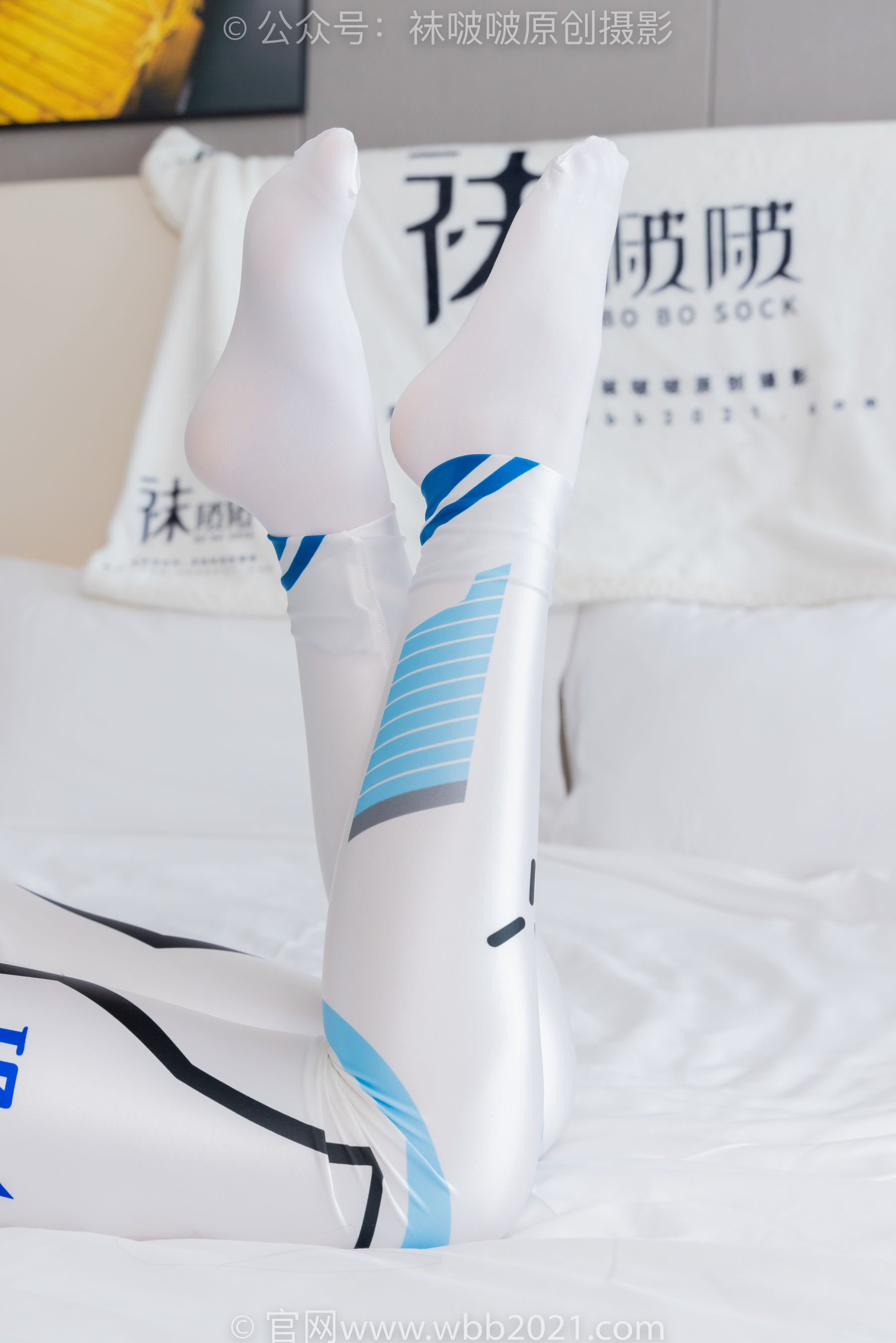 BoBoSocks袜啵啵 No.463 甜甜圈 -高跟鞋、厚白丝、裸足、连体衣裤里丝/(140P)