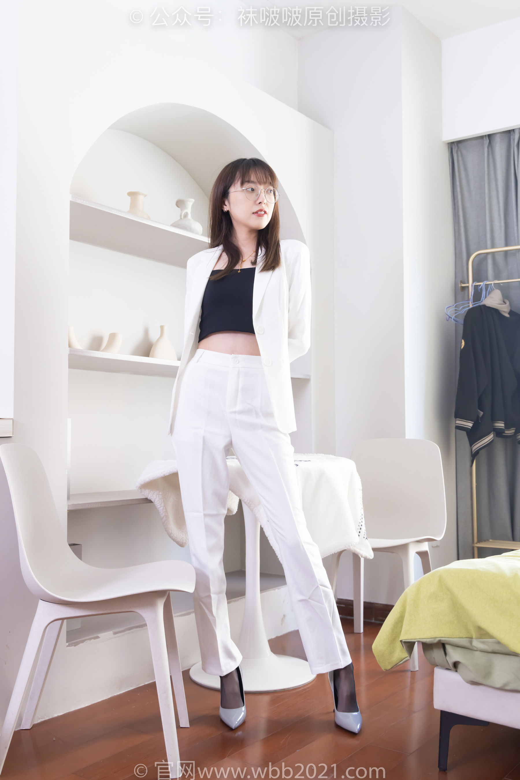 BoBoSocks袜啵啵 No.470 稚予 - 高跟鞋、黑丝、裤里丝/(150P)