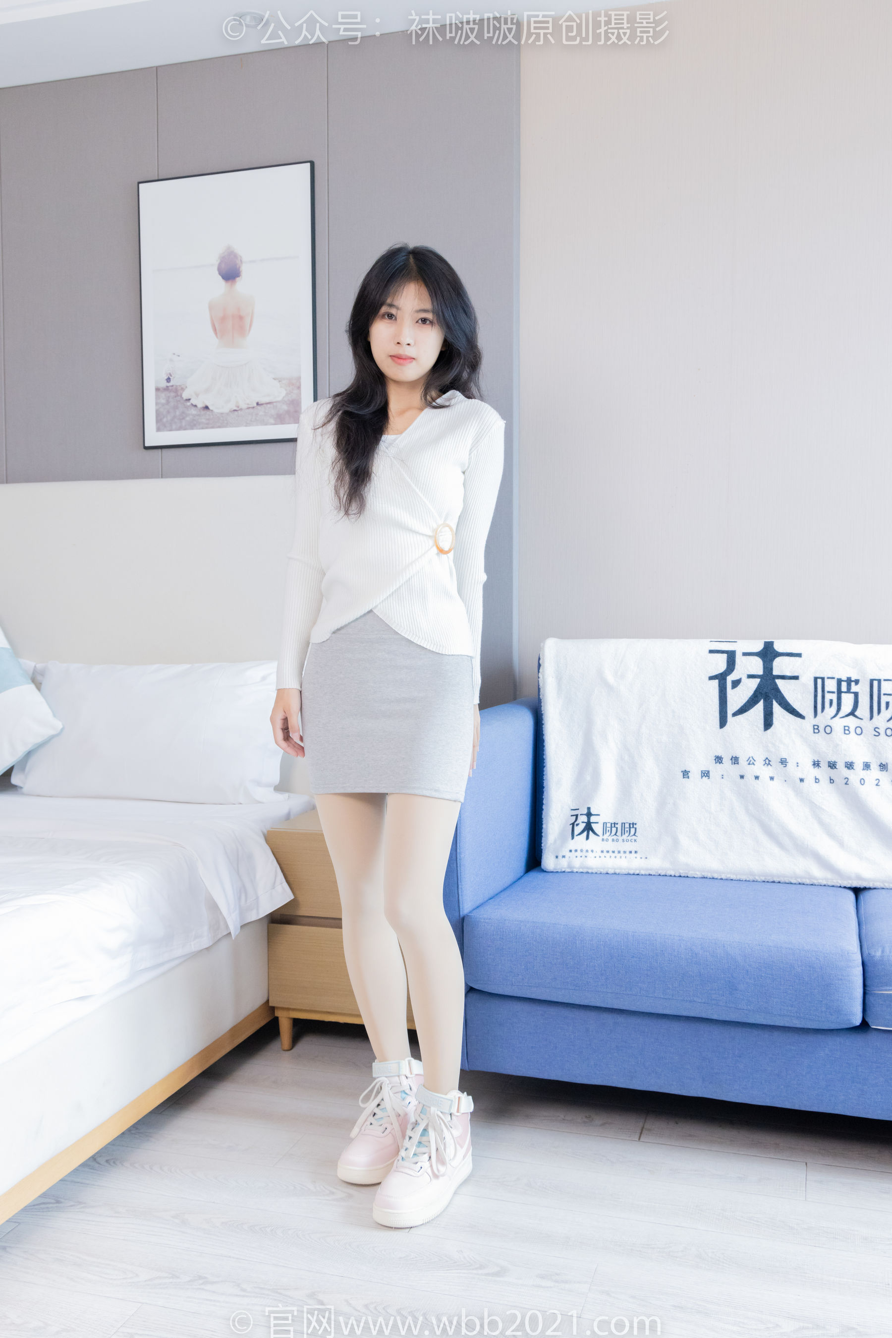 BoBoSocks袜啵啵 No.462 奶油 -板鞋、厚肉丝、黑丝/(145P)