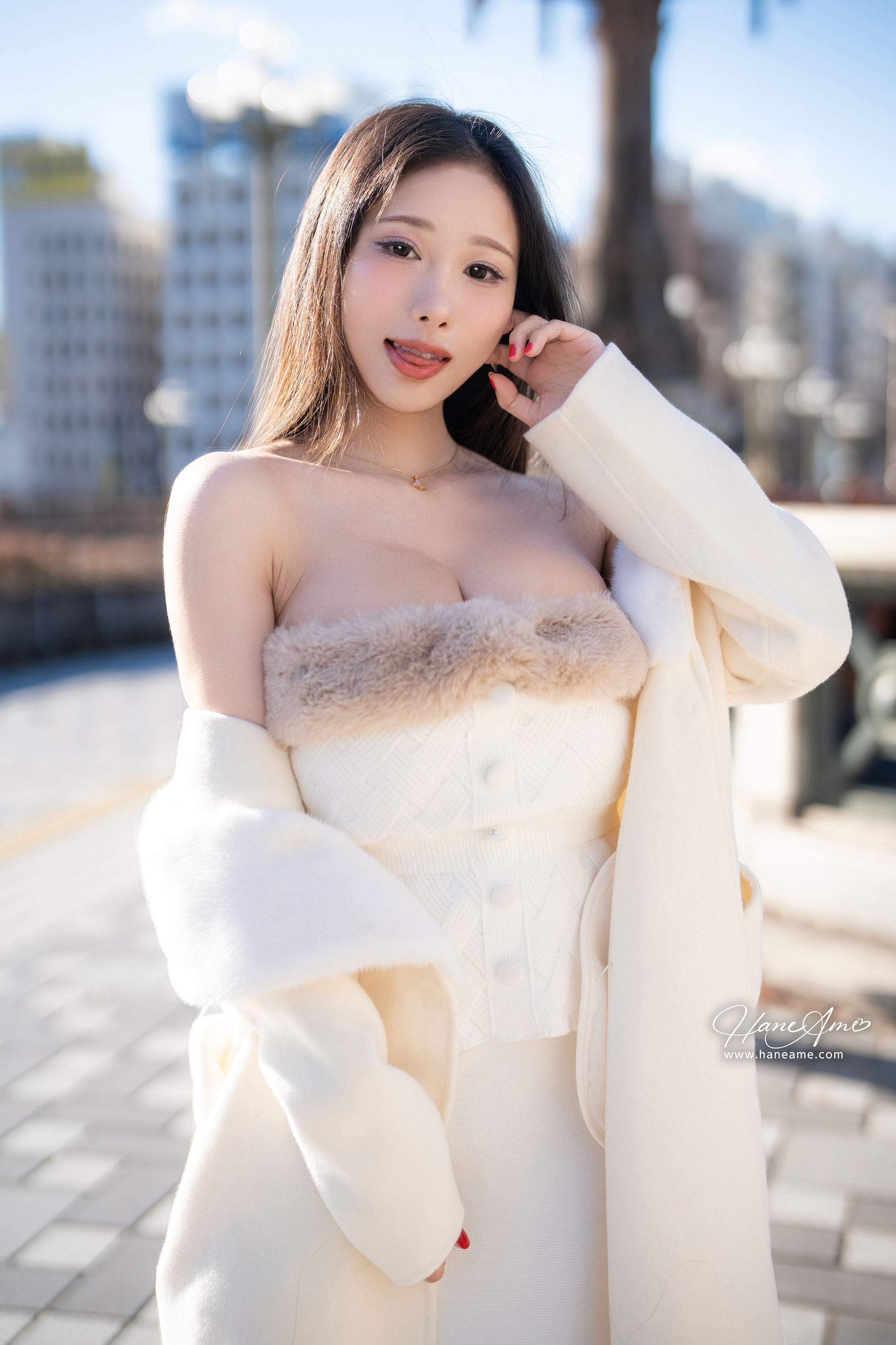 Hane Ame 雨波写真 - 冬季戀人/(15P)