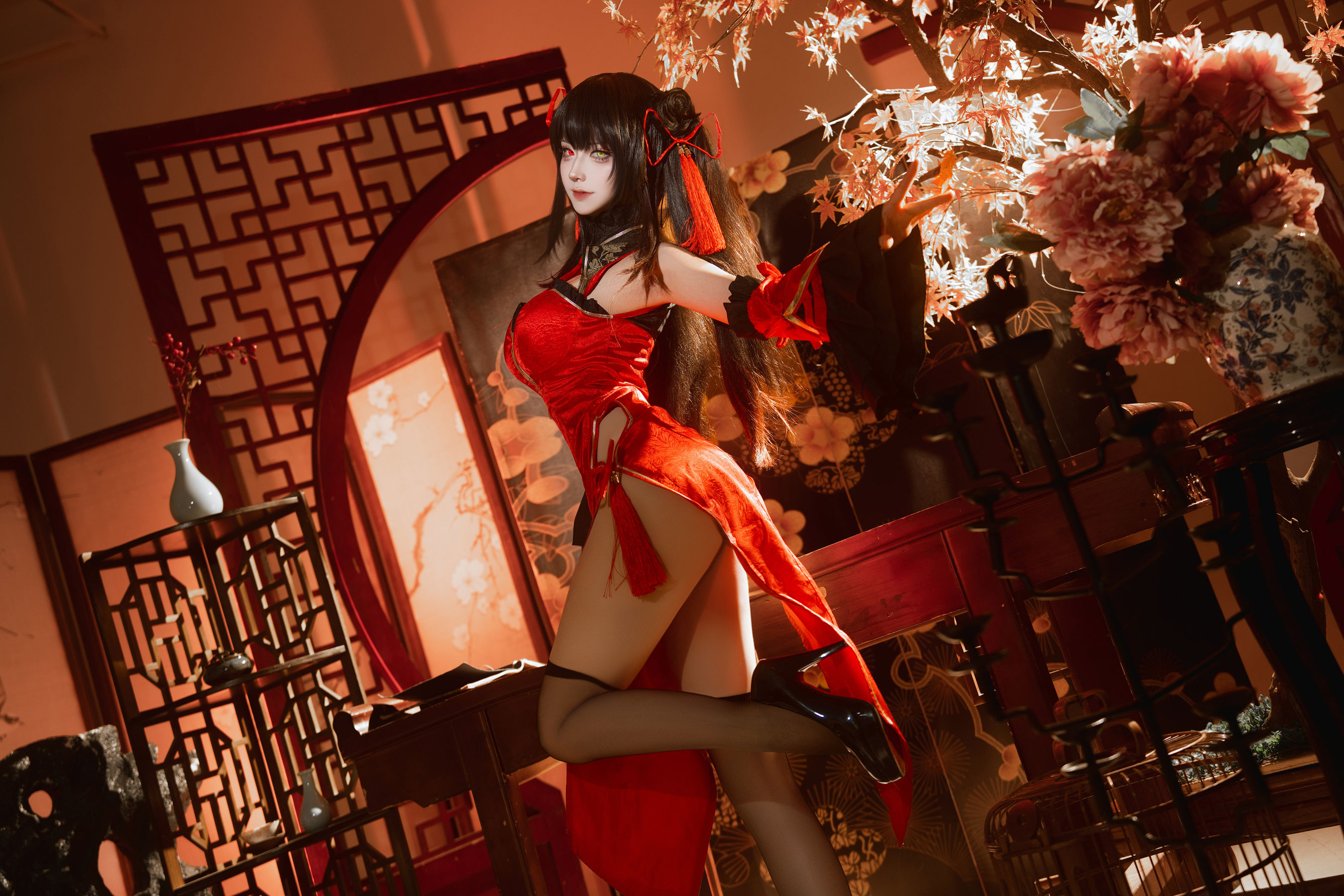 Seya-狮砸 - 狂三旗袍1/(12P)