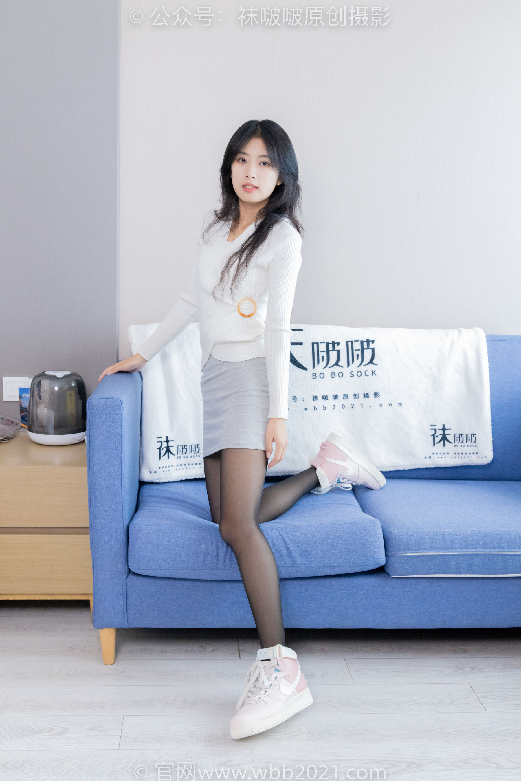 BoBoSocks袜啵啵 No.462 奶油 -板鞋、厚肉丝、黑丝/(145P)