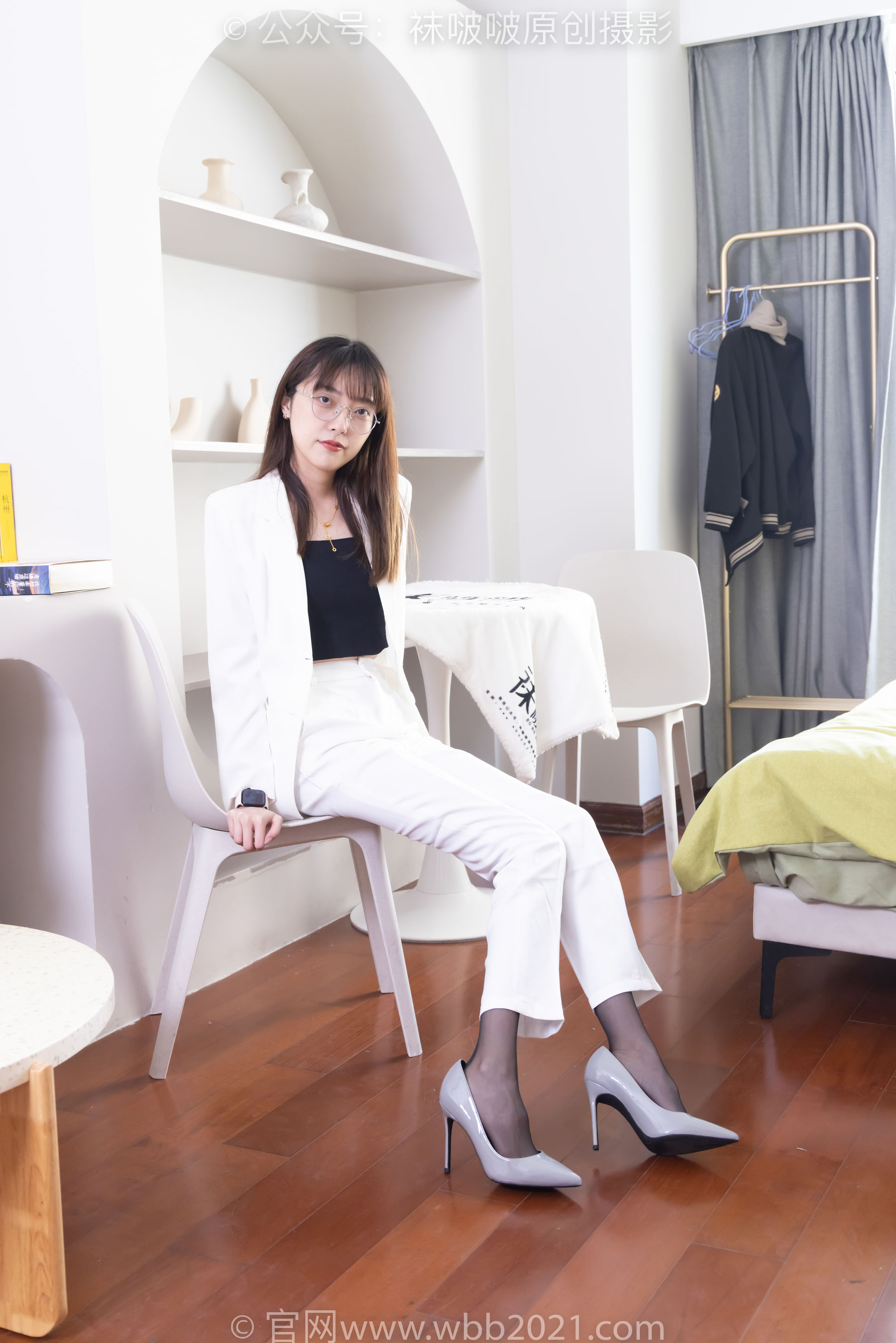 BoBoSocks袜啵啵 No.470 稚予 - 高跟鞋、黑丝、裤里丝/(150P)