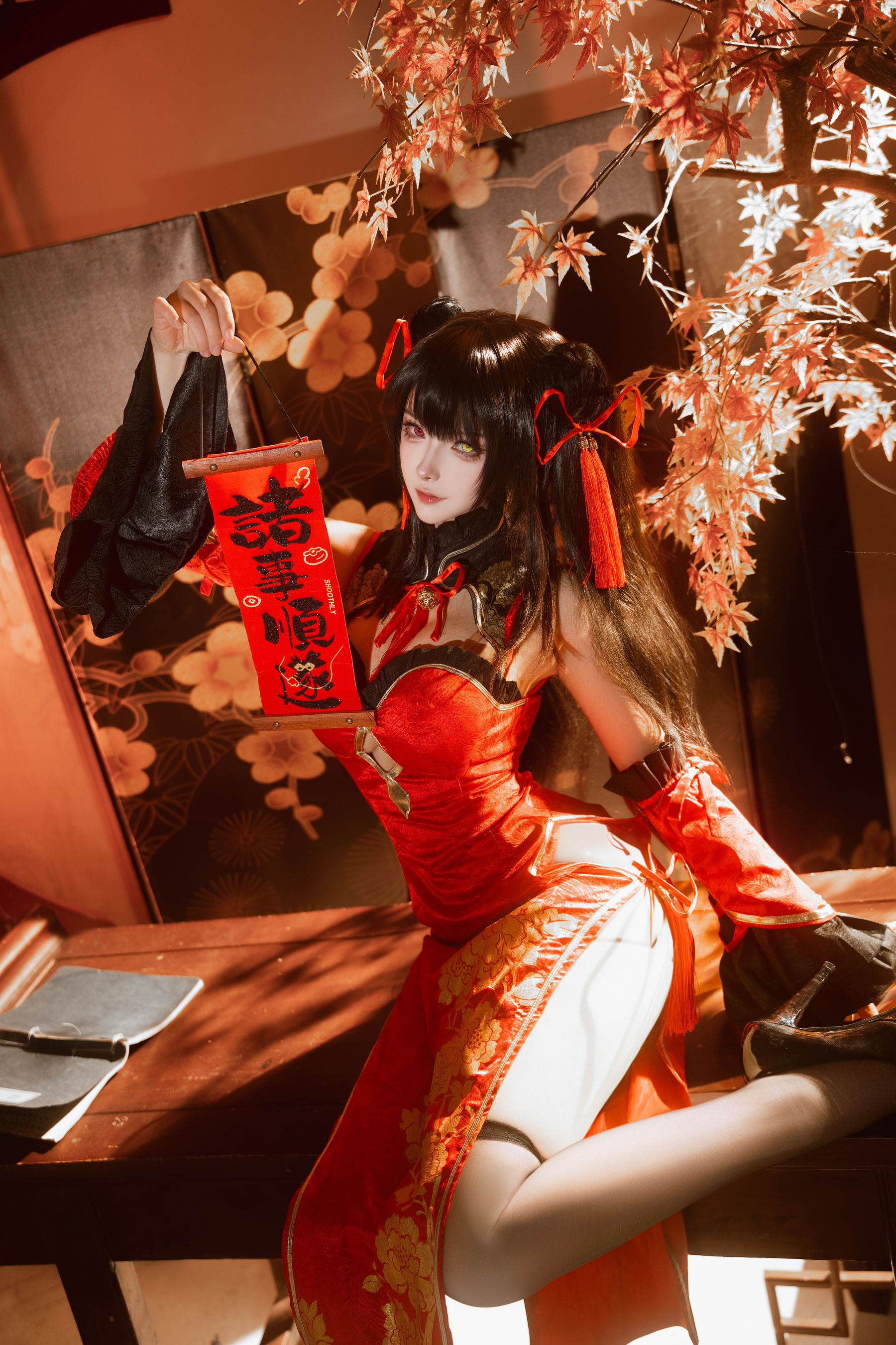 Seya-狮砸 - 狂三旗袍1/(12P)