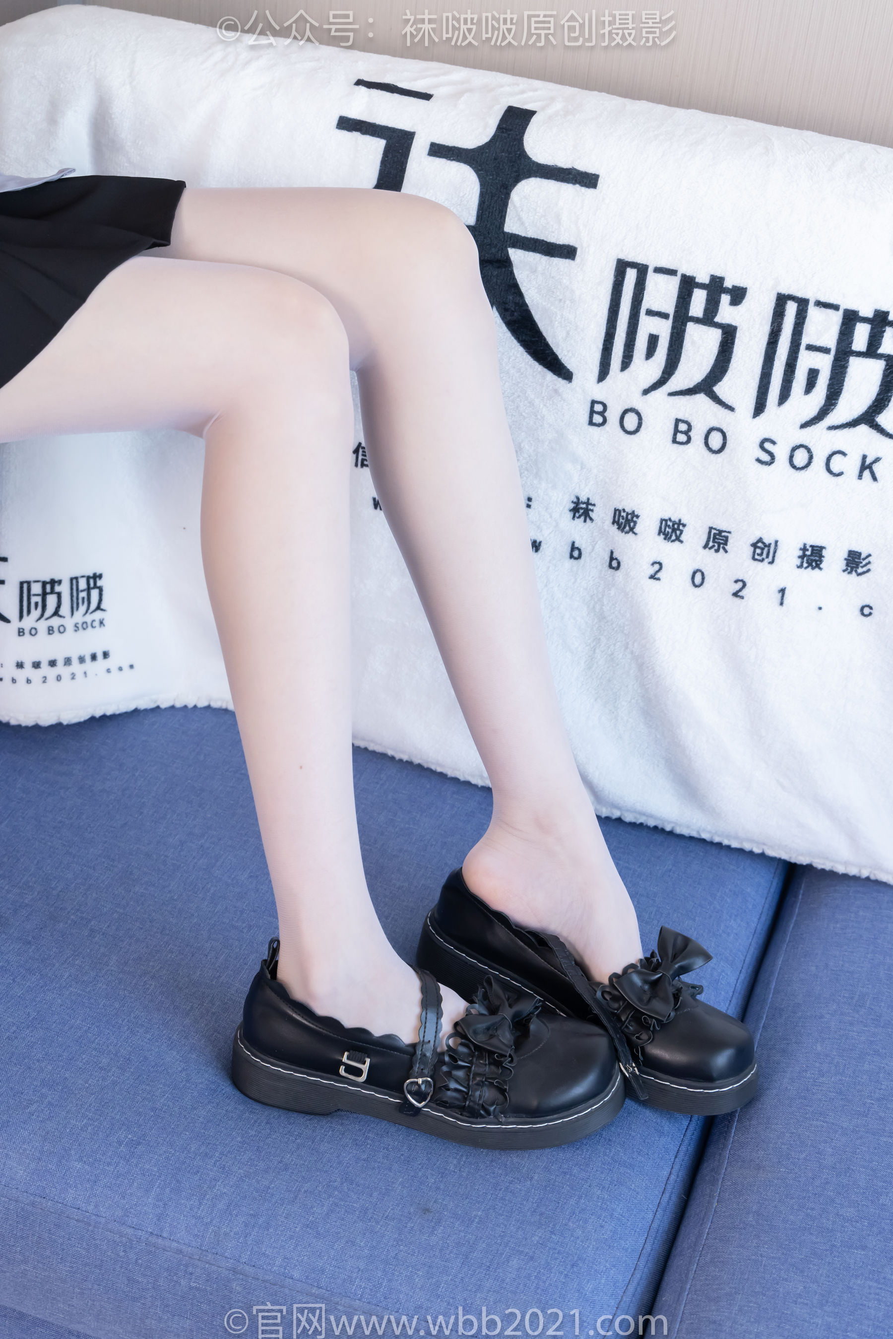 BoBoSocks袜啵啵 No.460 稚予 -JK制服、皮鞋、帆布鞋、薄白丝/(163P)