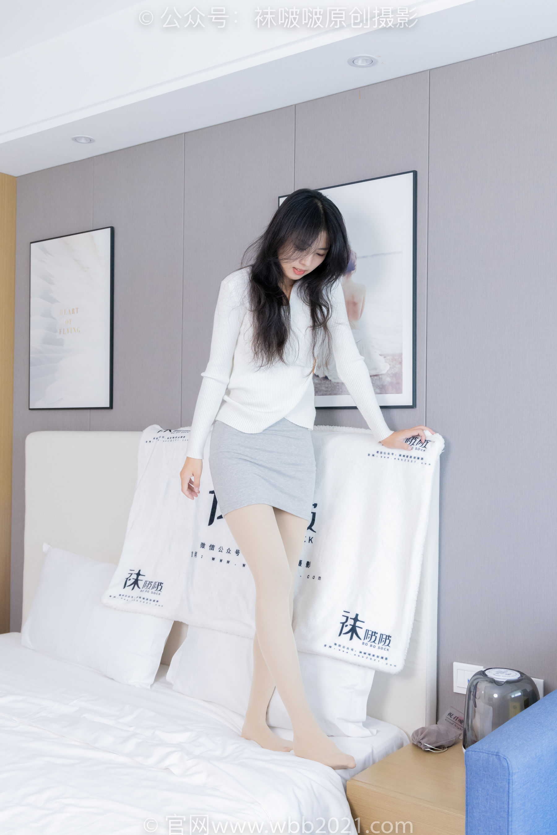 BoBoSocks袜啵啵 No.462 奶油 -板鞋、厚肉丝、黑丝/(145P)