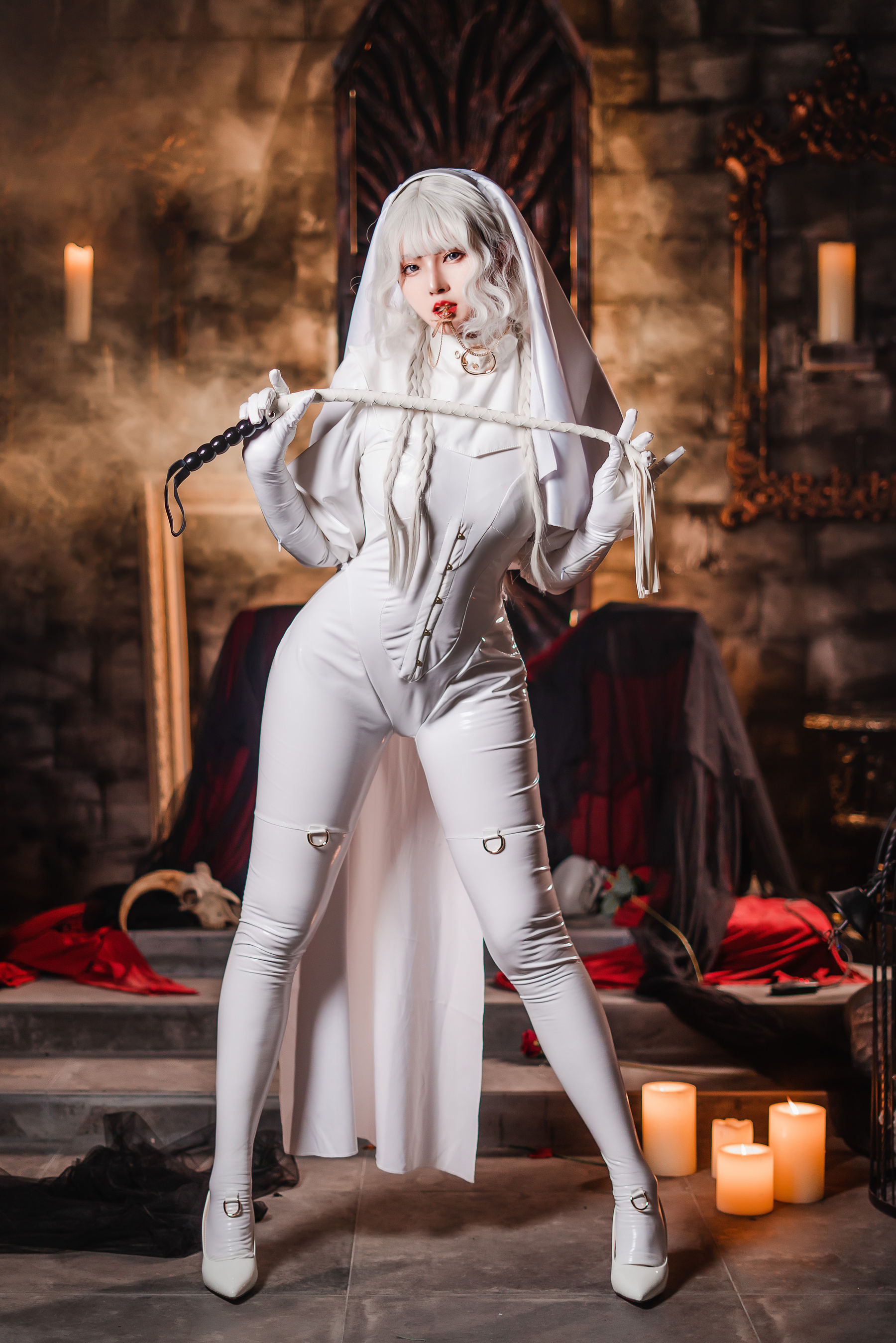 Natsuko夏夏子 - 白修女/(60P)