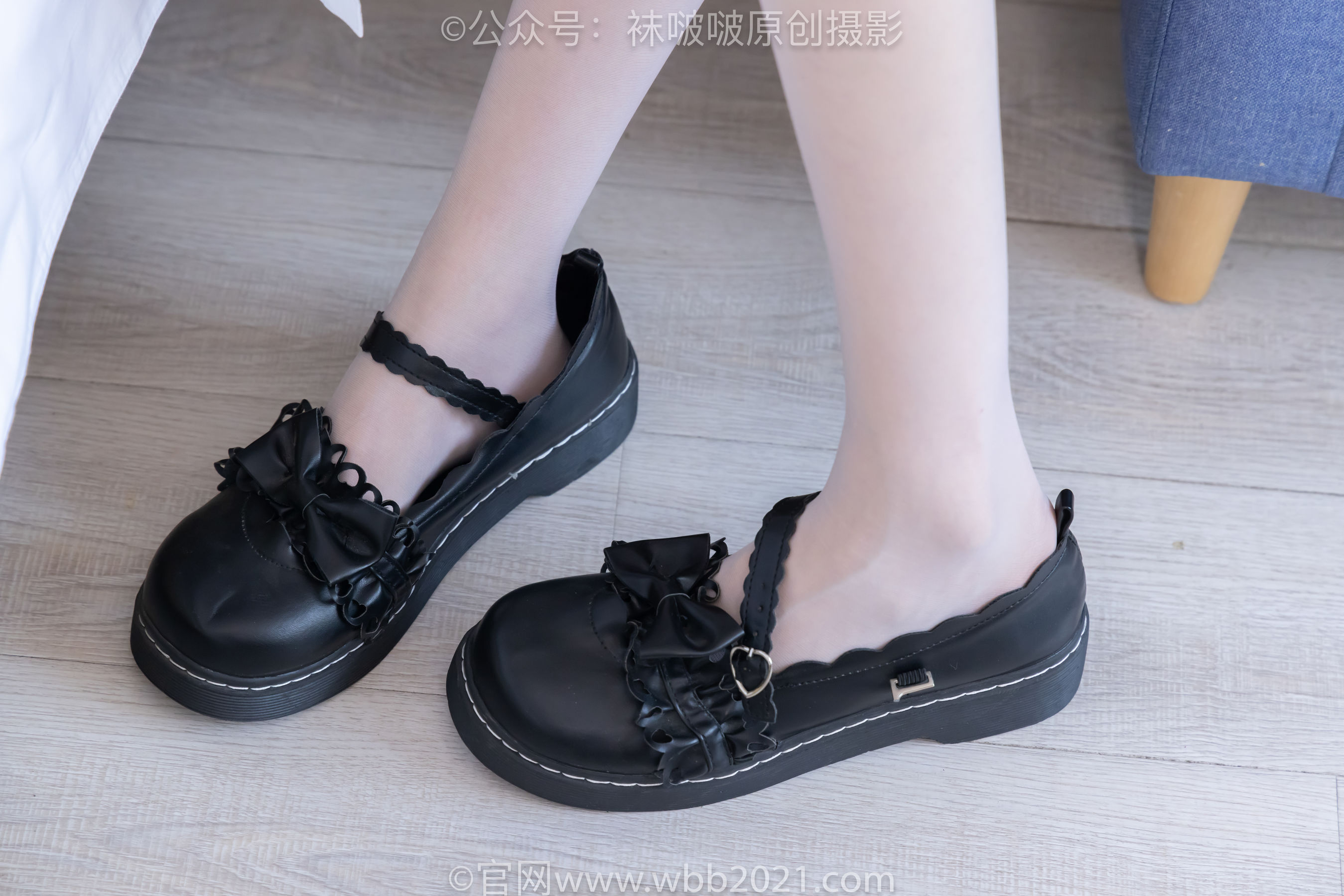 BoBoSocks袜啵啵 No.460 稚予 -JK制服、皮鞋、帆布鞋、薄白丝/(163P)