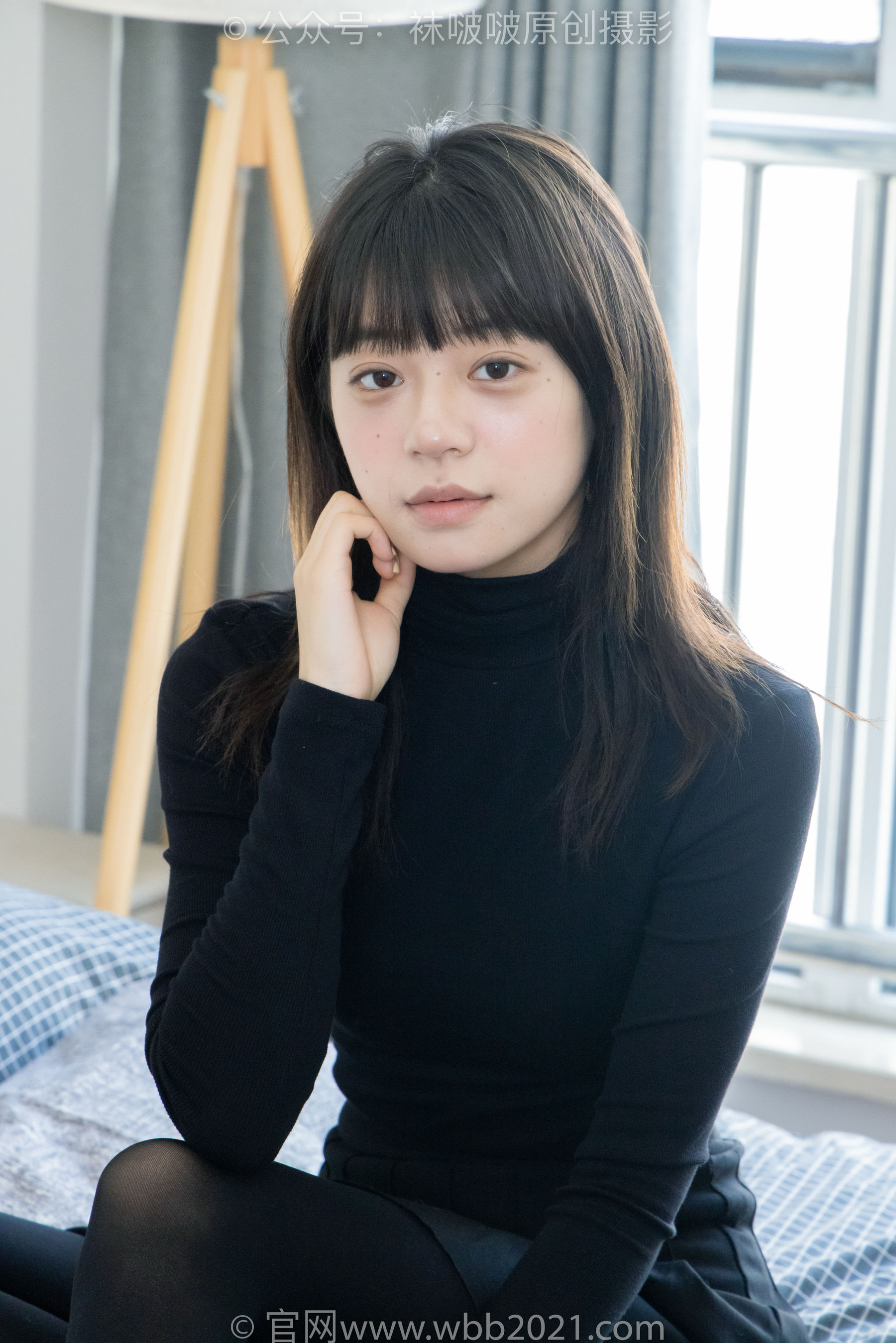 BoBoSocks袜啵啵 No.466 糯米 - 皮鞋、厚黑丝/(140P)