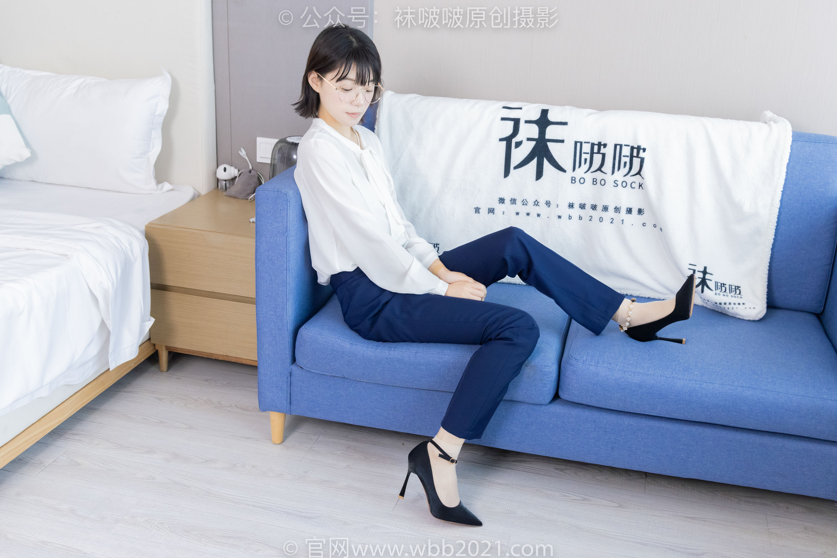 BoBoSocks袜啵啵 No.461 糯米 -高跟鞋、短肉丝、裸足/(145P)