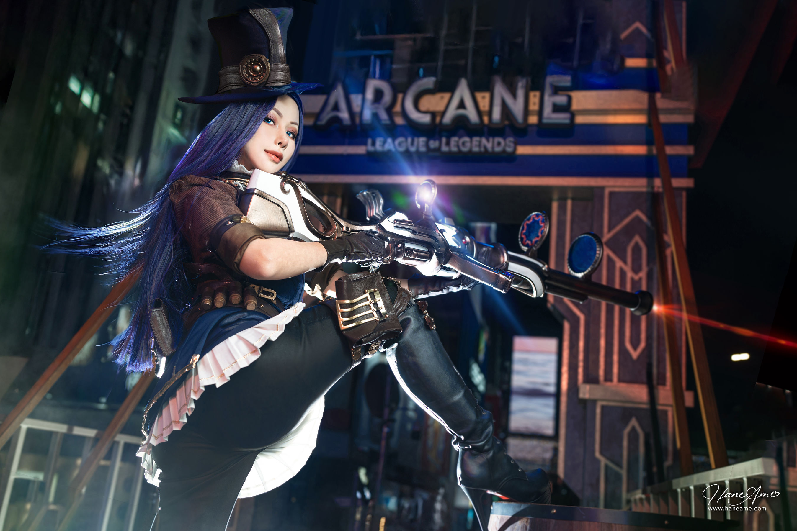 Hane Ame 雨波写真 - 英雄联盟 凱特琳/(26P)