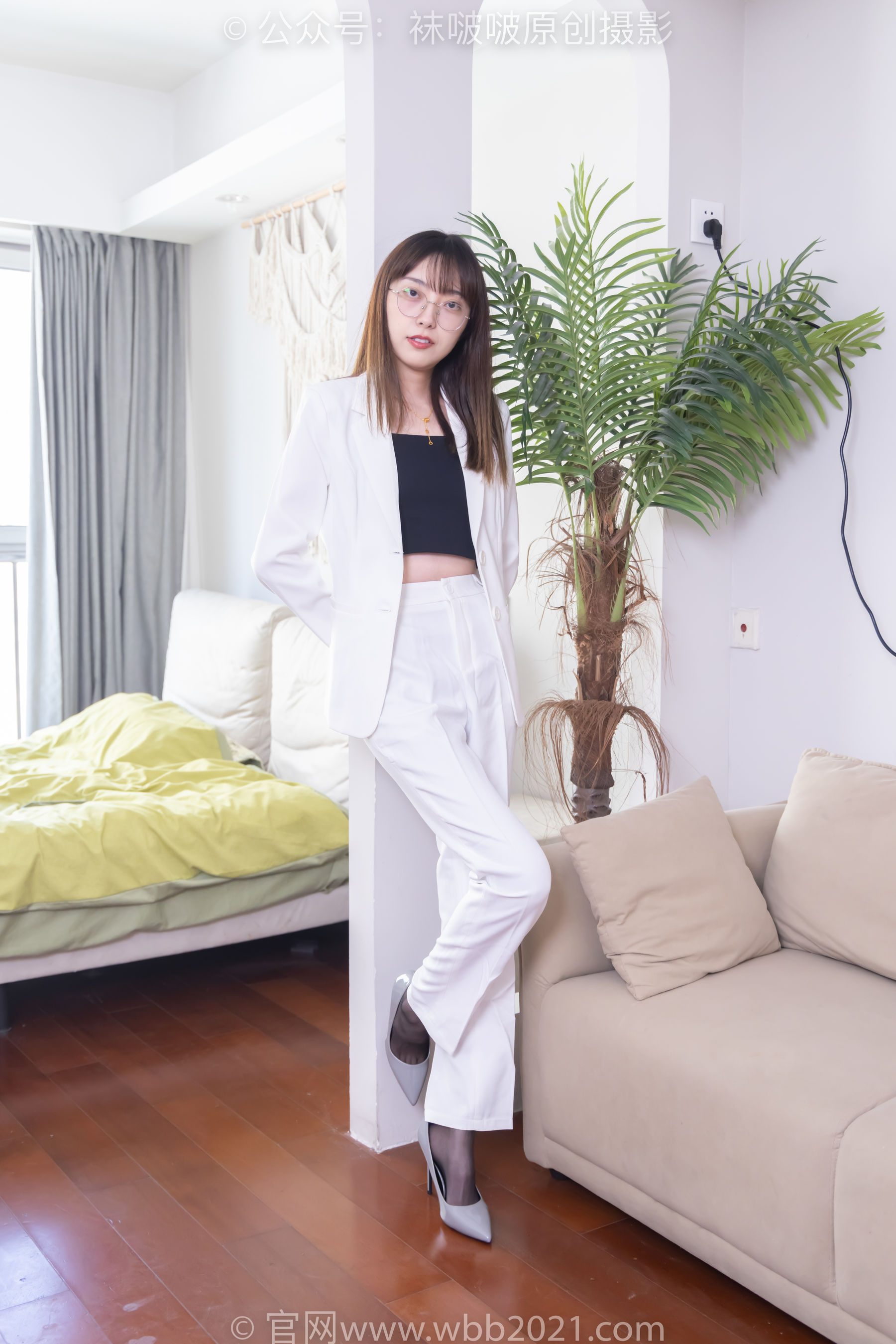 BoBoSocks袜啵啵 No.470 稚予 - 高跟鞋、黑丝、裤里丝/(150P)