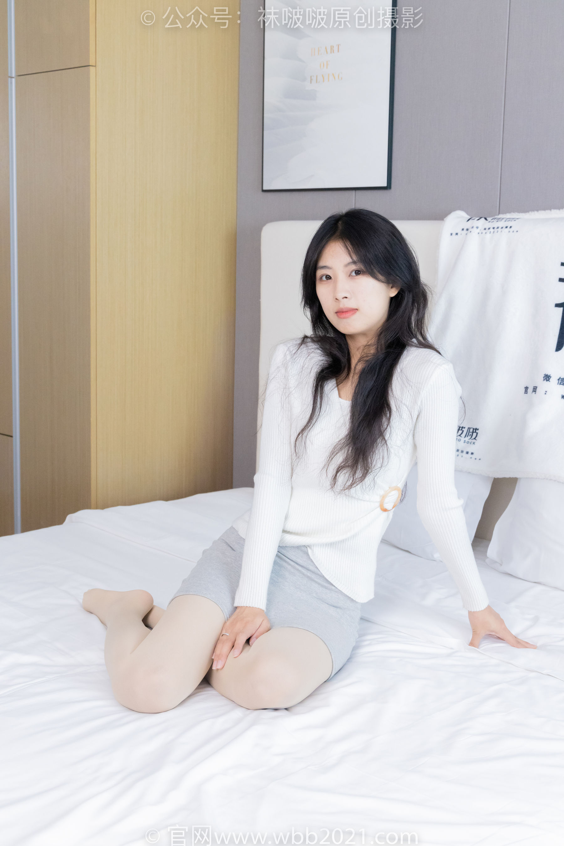 BoBoSocks袜啵啵 No.462 奶油 -板鞋、厚肉丝、黑丝/(145P)