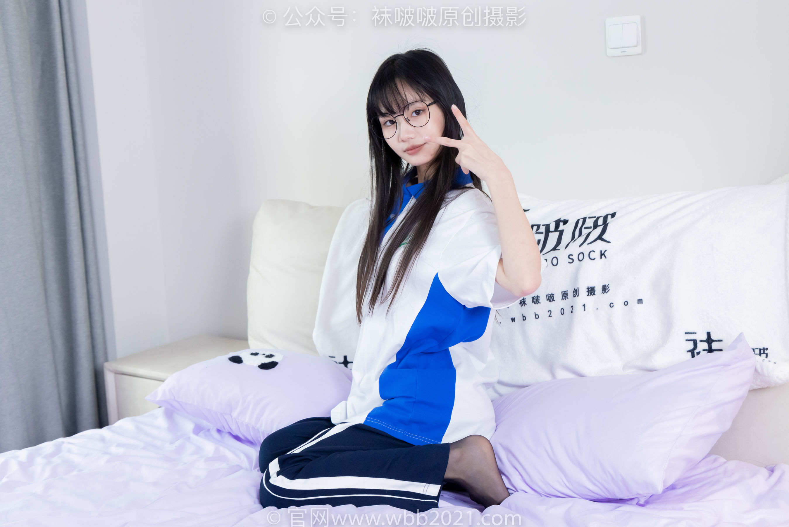 BoBoSocks袜啵啵 No.471 甜甜圈 - 高跟鞋、黑丝、短肉丝、裸足、校服裤里丝/(150P)
