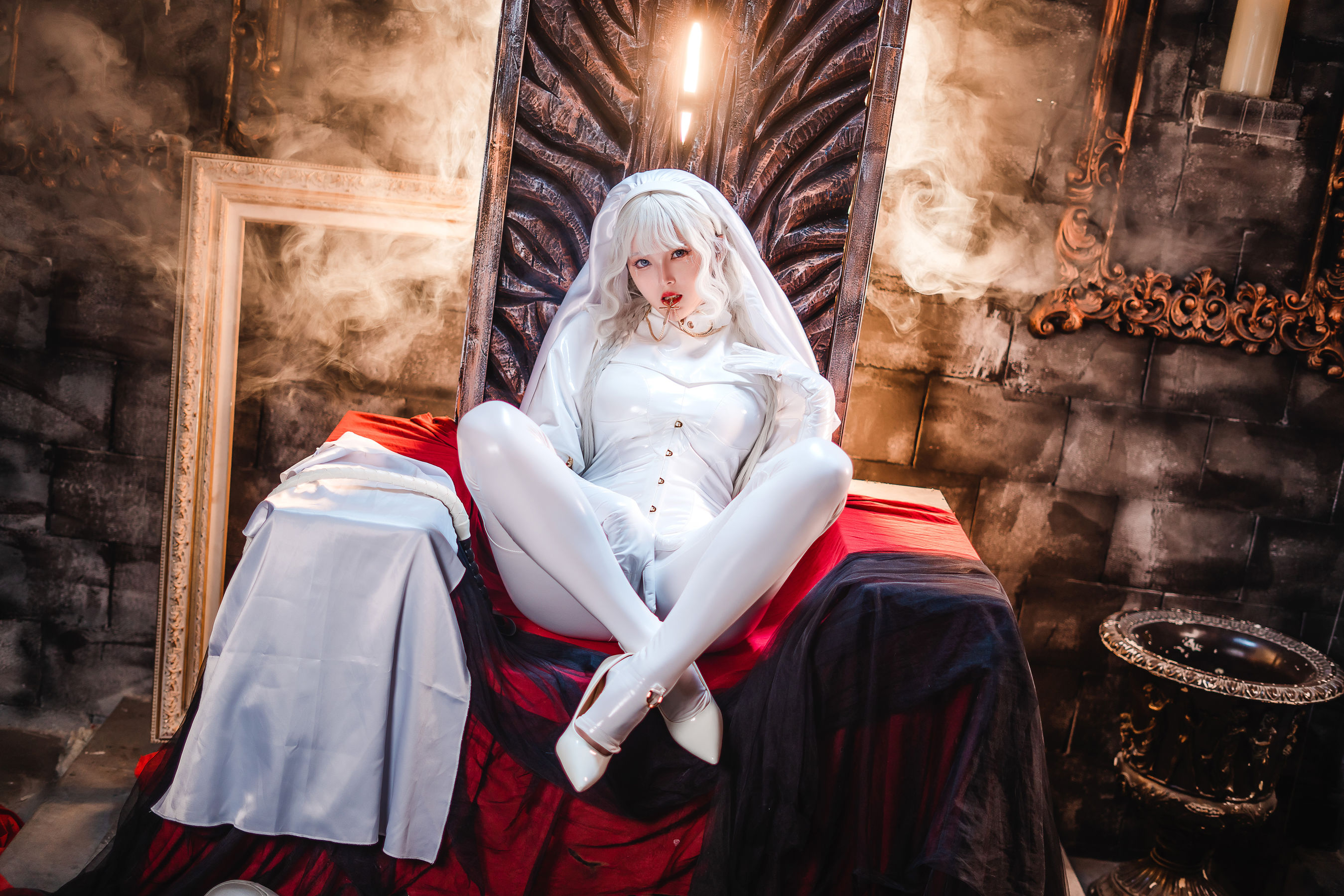 Natsuko夏夏子 - 白修女/(60P)