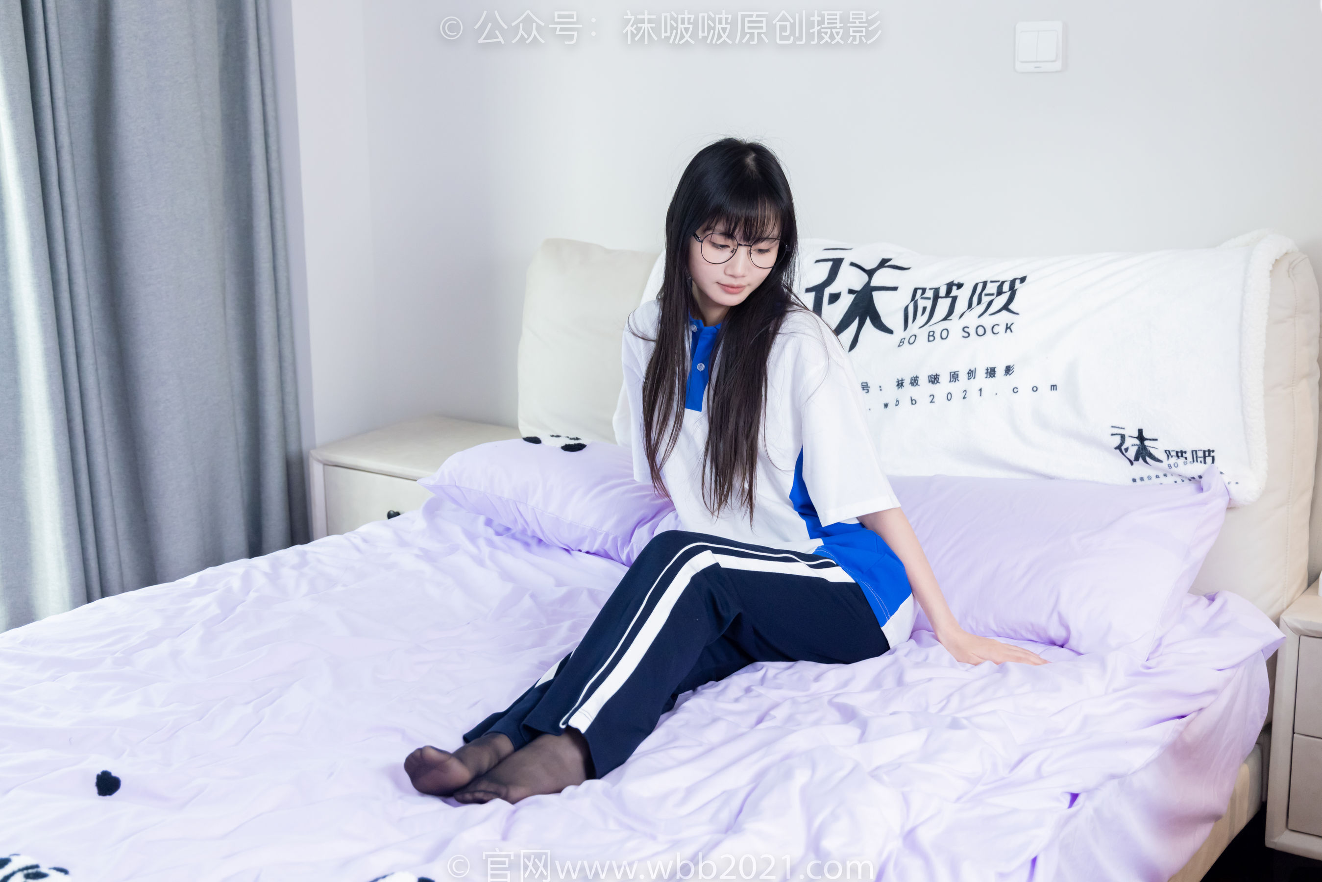 BoBoSocks袜啵啵 No.471 甜甜圈 - 高跟鞋、黑丝、短肉丝、裸足、校服裤里丝/(150P)