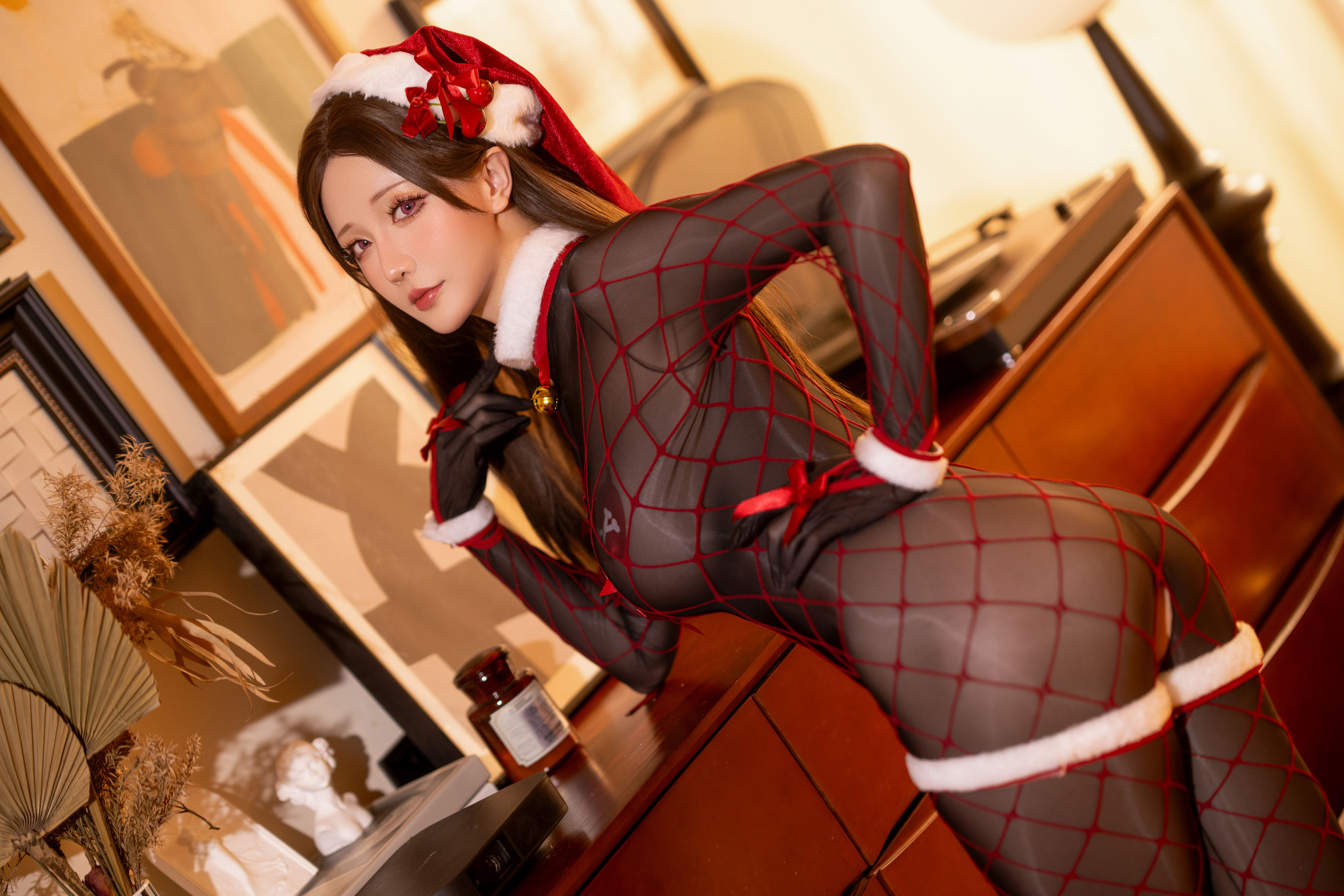 Coser小姐姐星之迟迟 - 2024圣诞 偷心贼/(50P)