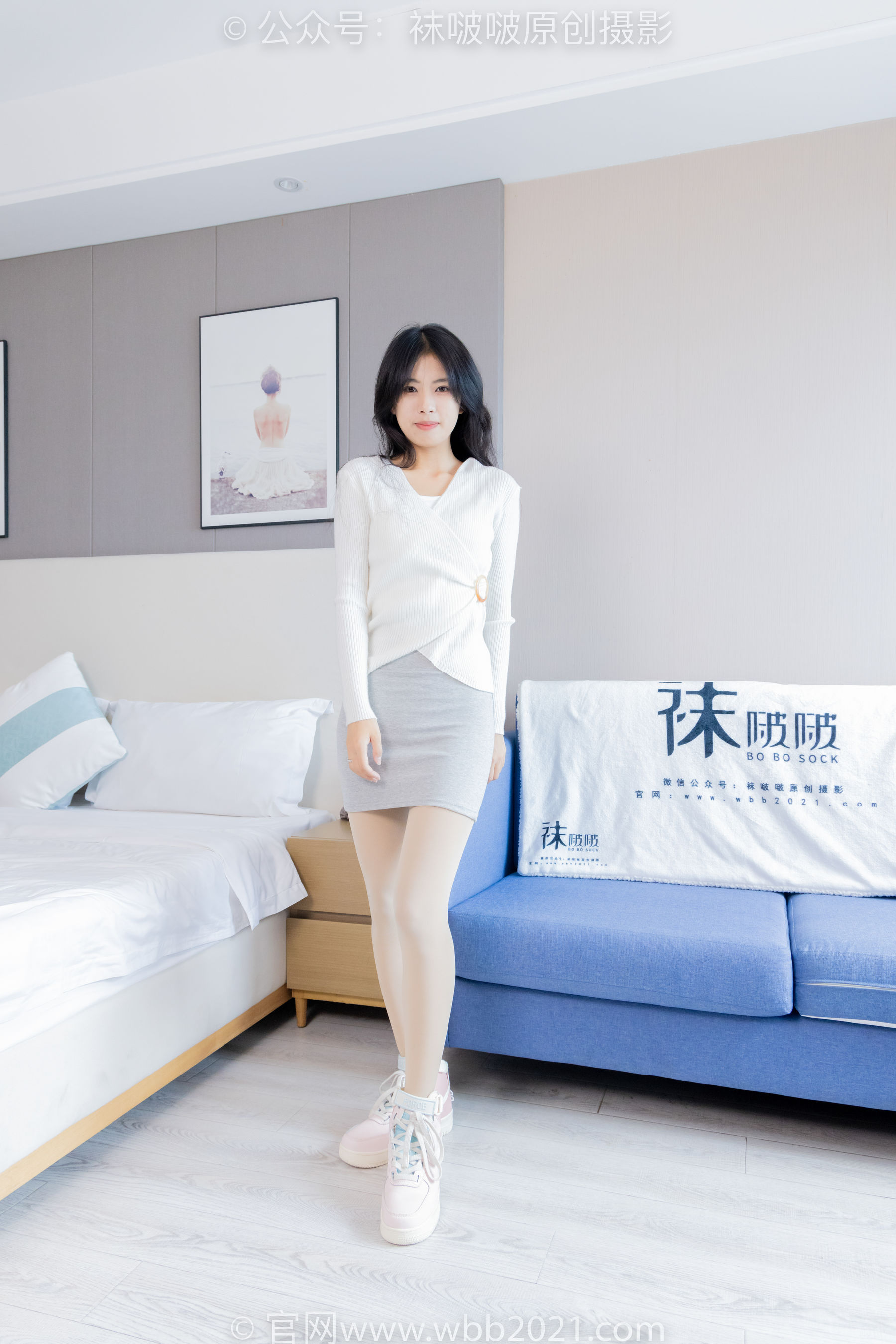 BoBoSocks袜啵啵 No.462 奶油 -板鞋、厚肉丝、黑丝/(145P)