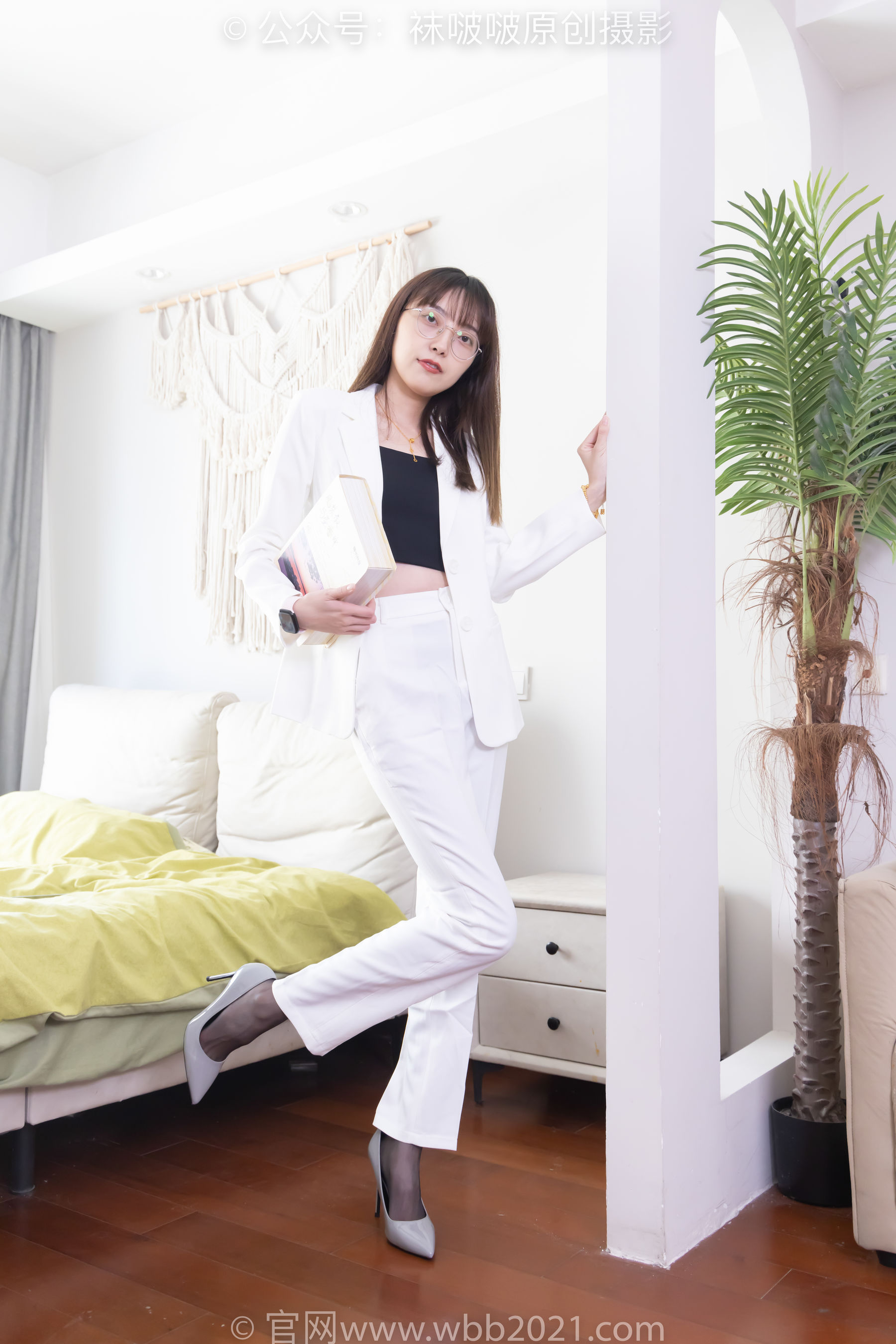 BoBoSocks袜啵啵 No.470 稚予 - 高跟鞋、黑丝、裤里丝/(150P)