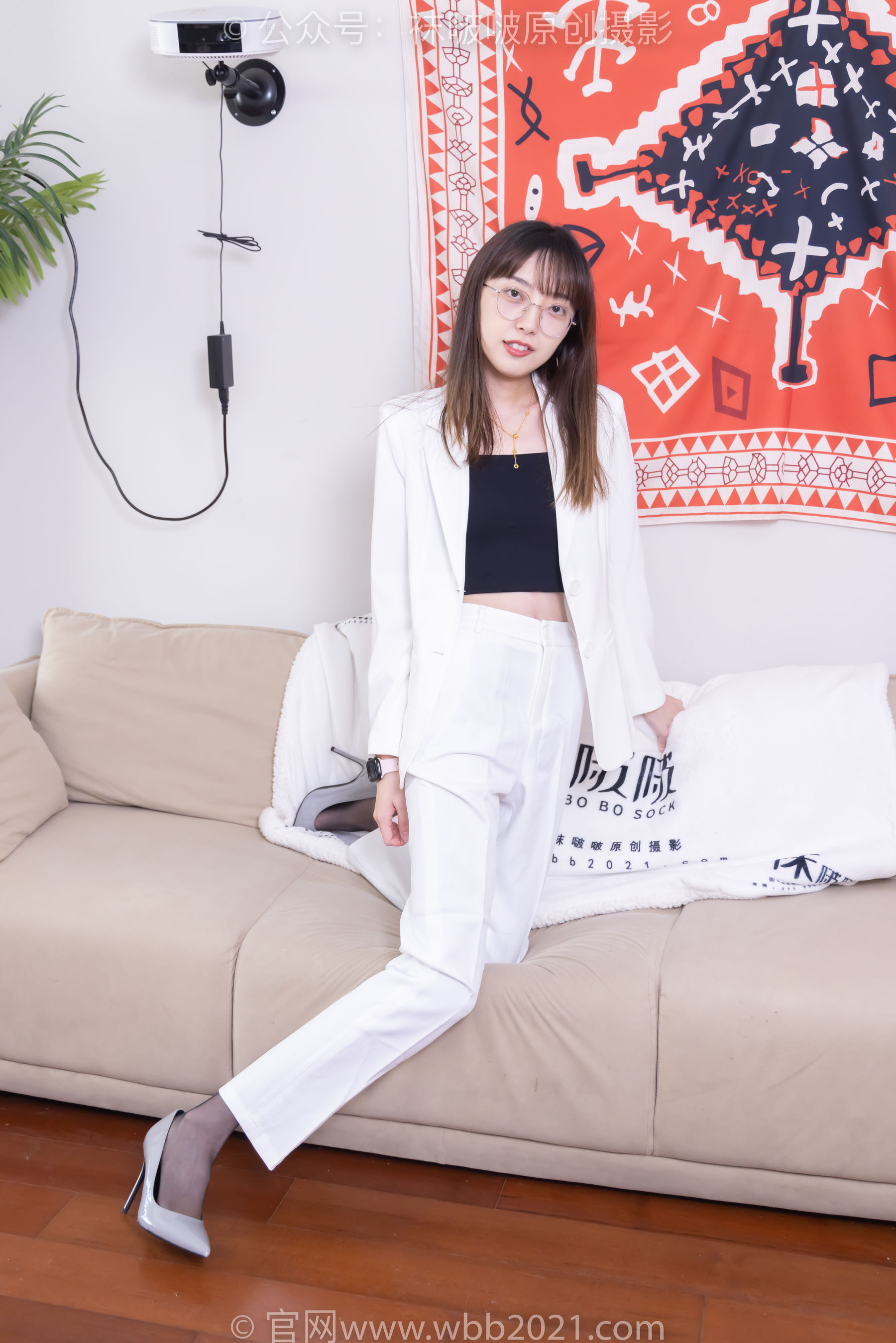 BoBoSocks袜啵啵 No.470 稚予 - 高跟鞋、黑丝、裤里丝/(150P)
