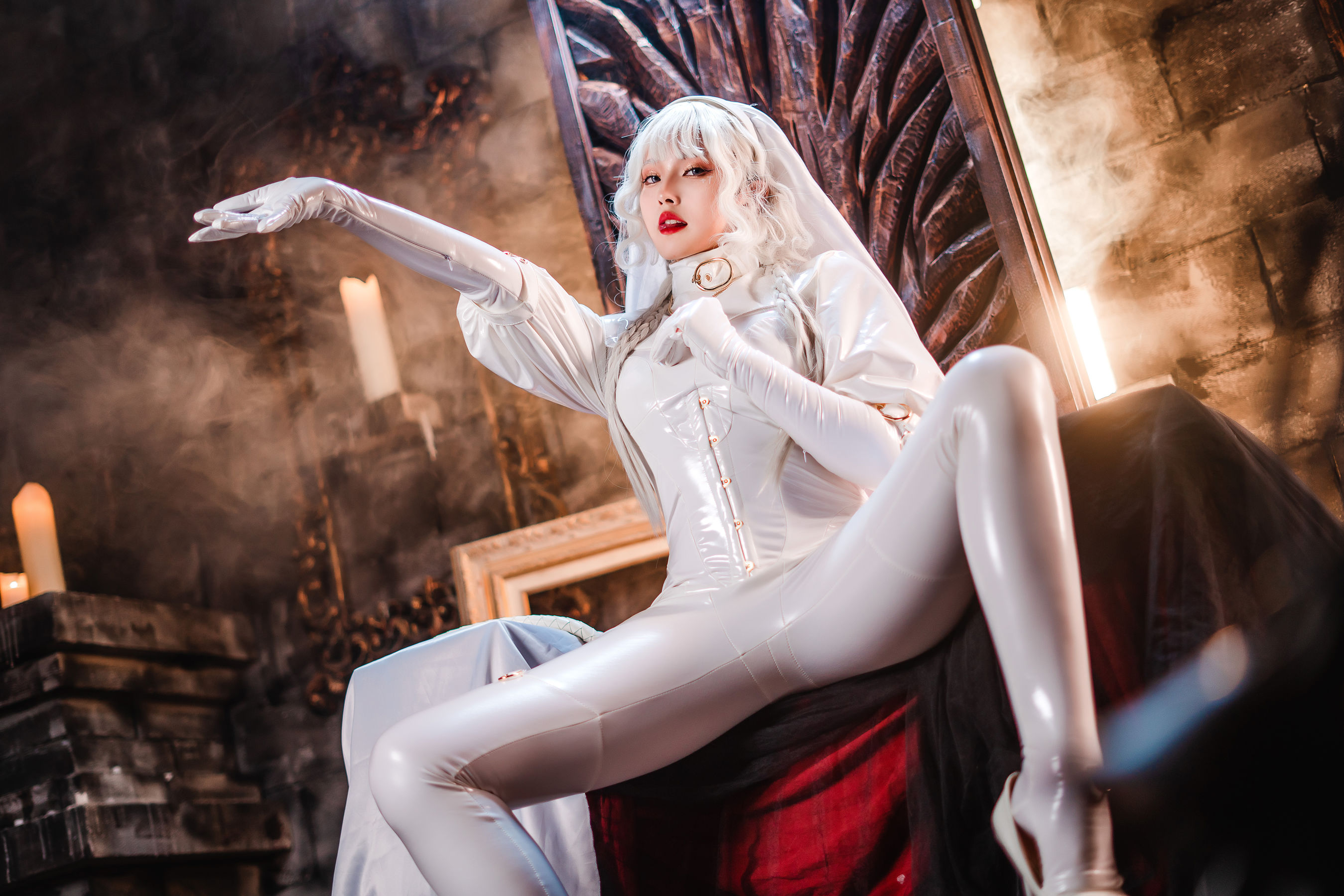 Natsuko夏夏子 - 白修女/(60P)