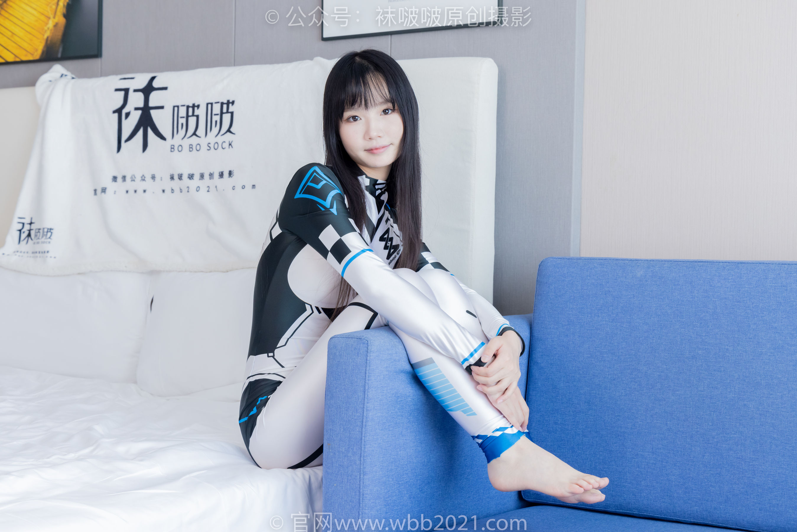 BoBoSocks袜啵啵 No.463 甜甜圈 -高跟鞋、厚白丝、裸足、连体衣裤里丝/(140P)